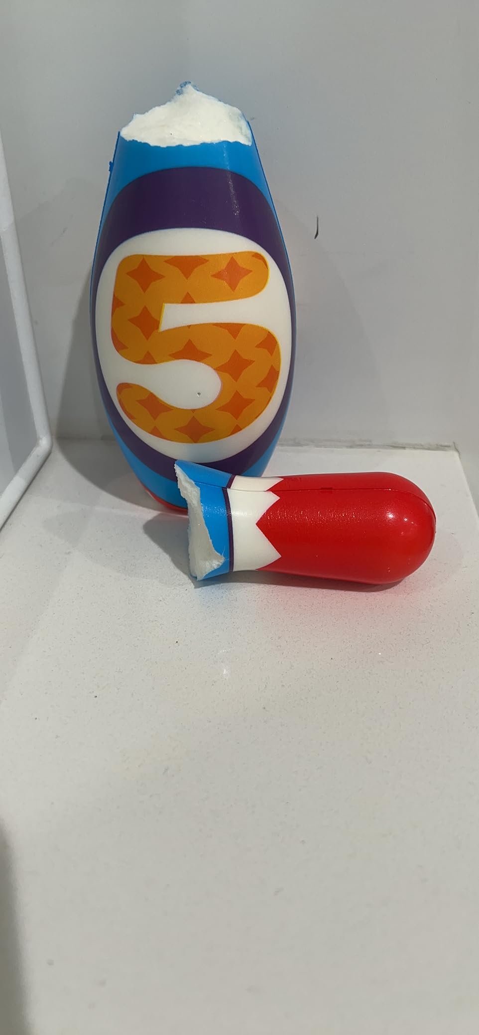 AugToy Kids Bowling Toy Set, Toddler Indoor Outdoor Activity Play Game Toys for Boy Girl, Soft 10 Foam Bowling Pins & 2 Balls, Educational Children Birthday Party Gifts customer photo 2