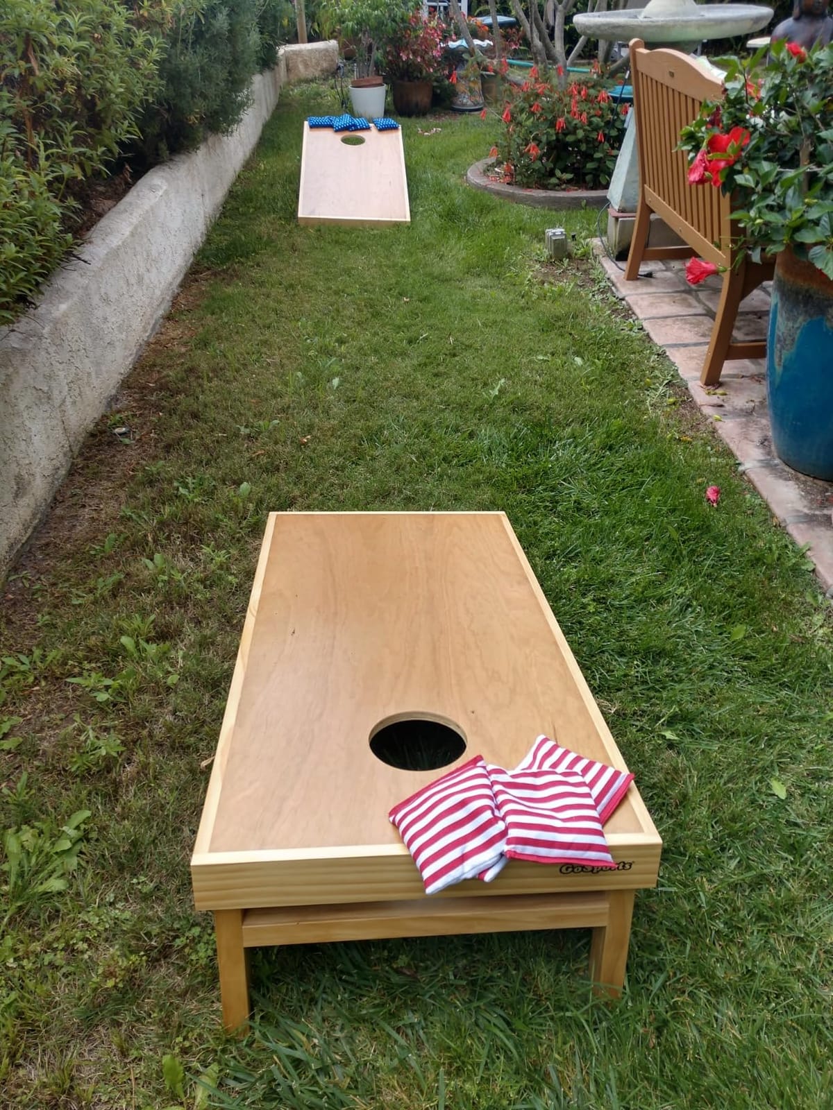 GoSports 4 ft x 2 ft Commercial Grade Cornhole Boards Set customer photo 2