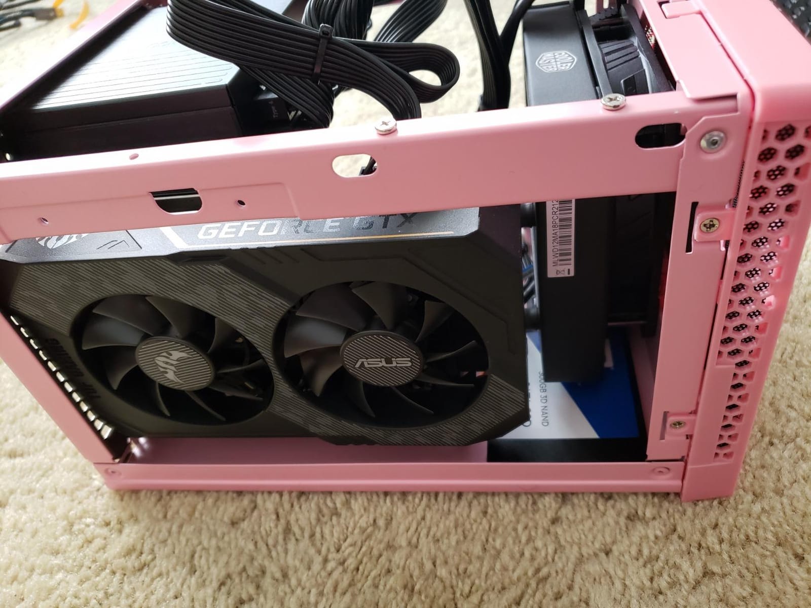 Silverstone Technology Ultra Small Form Factor Computer Case Mini-ITX in Pink SG13P customer photo 1