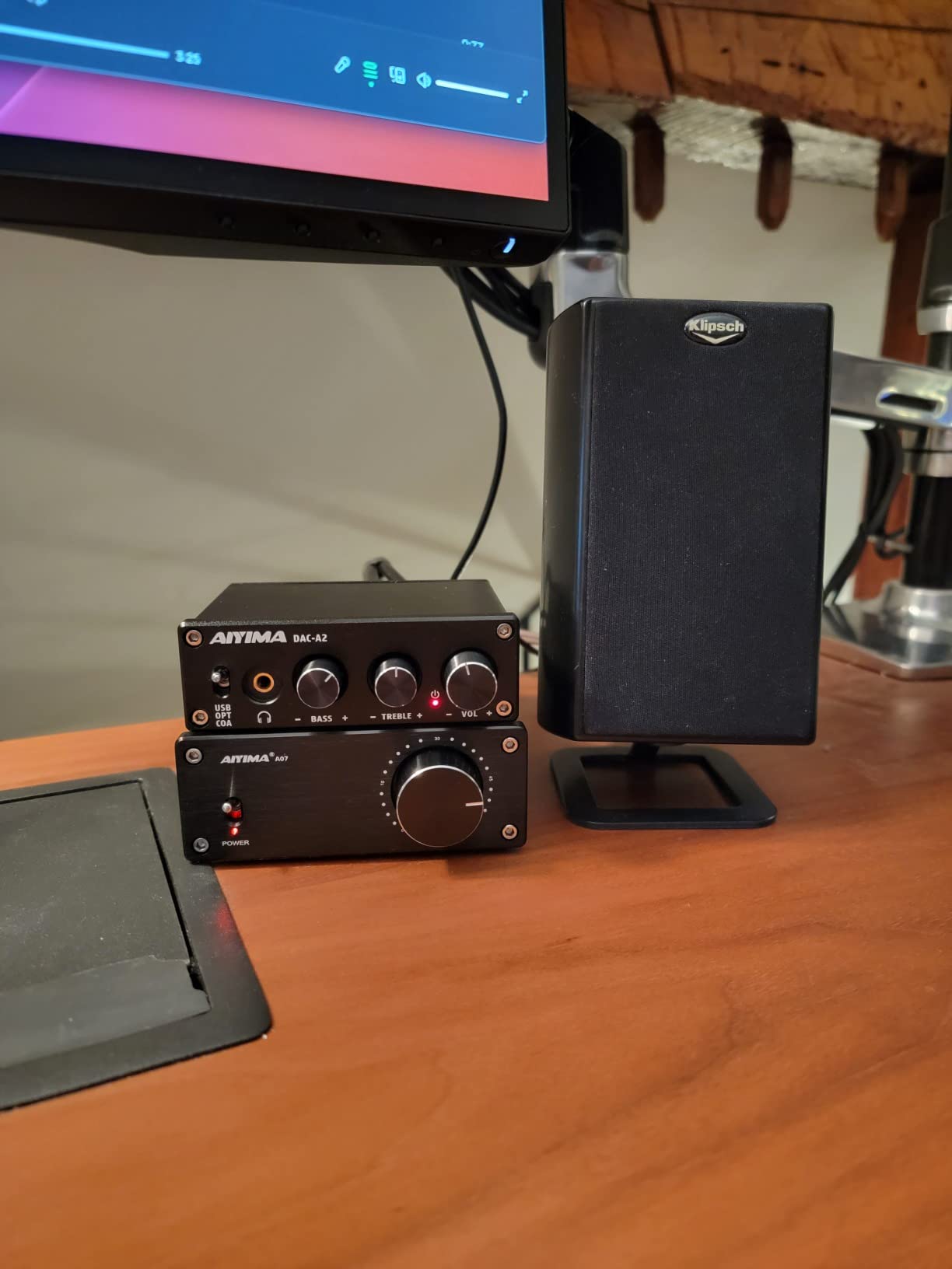 AIYIMA DAC-A2 Headphone Amplifier & Desktop DAC for PC, MAC and Gaming customer photo 2