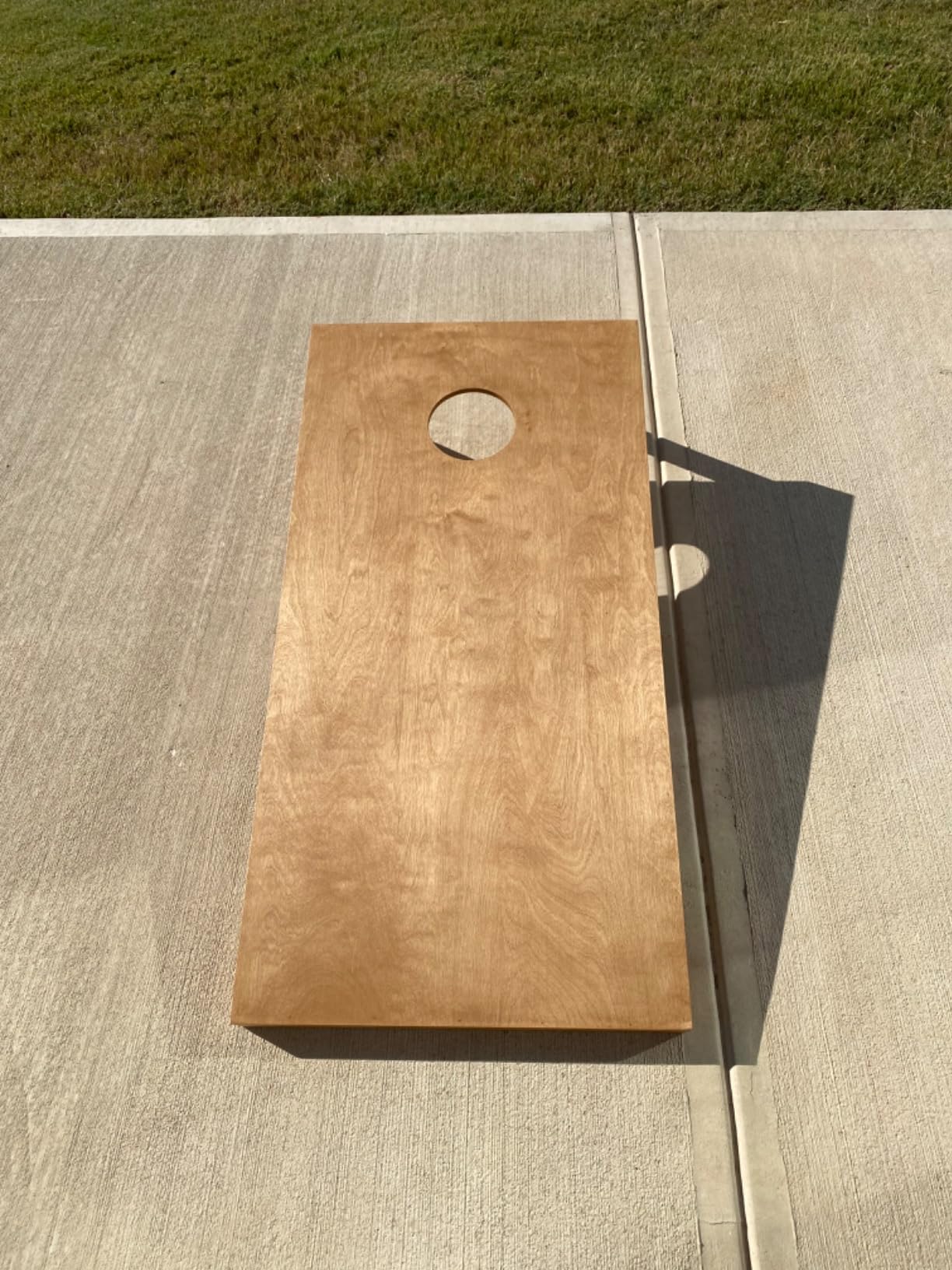 GoSports 4 ft x 2 ft Regulation Size Wooden Cornhole Boards Set with Light Brown Finish - Includes Carrying Case (Choose Your Colors) customer photo 2