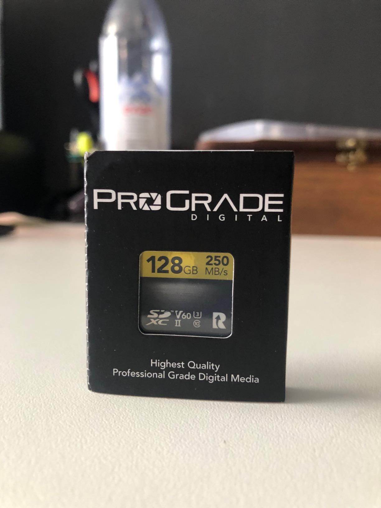 ProGrade Digital SDXC UHS-II V60 Gold Memory Card (128GB) | Read Speed Up To 250MB/s and Write Speed Up To 100MB/s customer photo 1