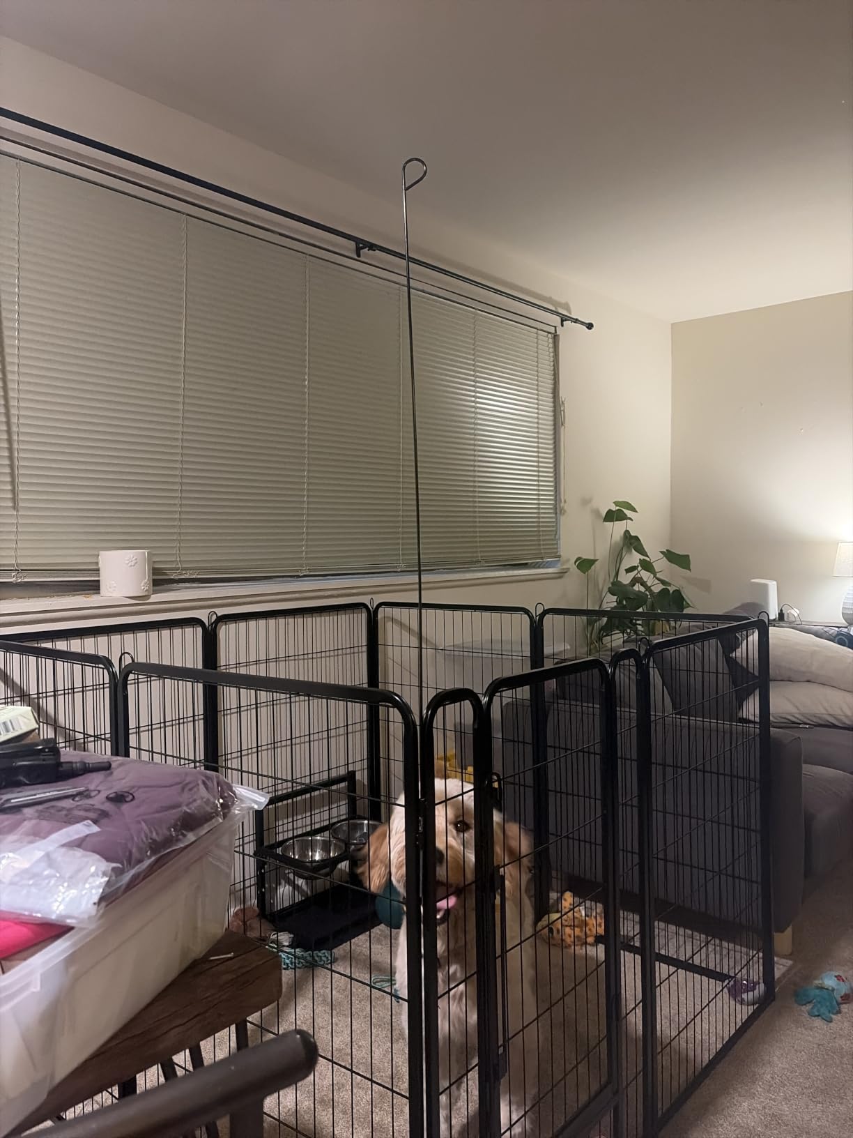 Yaheetech Dog Playpen Outdoor 40in 16-Panel Metal Fence for Yard RV Camping customer photo 2
