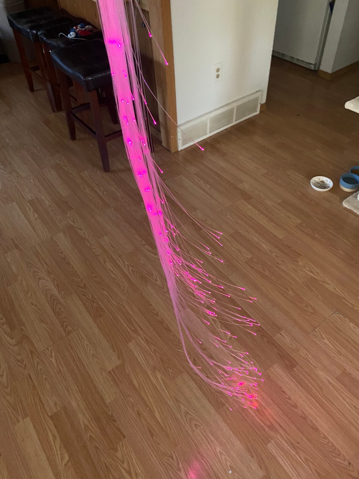CHINLY LED Whip Lights Battery Operated, Fiber Optic Whip for Dancing, with 40 Color Effect Mode and 360°Swivel, Rave Accessories for Parties, Light Shows, EDM Music Festivals, Unique Gifts for Girl customer photo 1