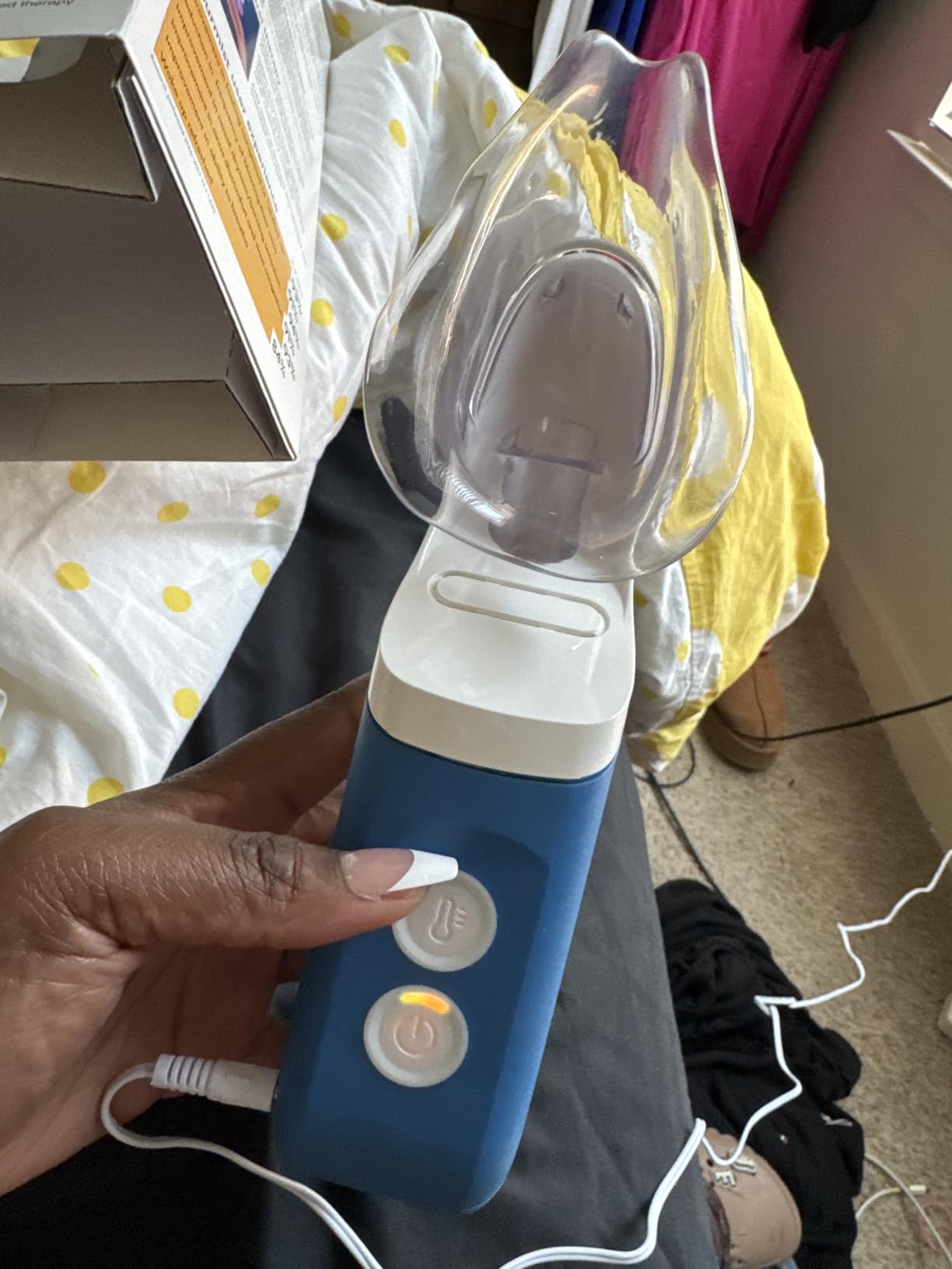 Mypurmist Free Cordless Steam & Sinus Inhaler Essential Kit customer photo 2