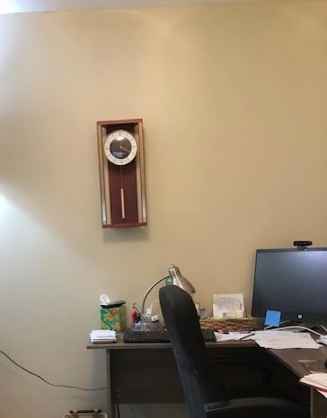 SEIKO Modern & Sophisticated Wall Clock with Pendulum and Dual Chimes customer photo 2