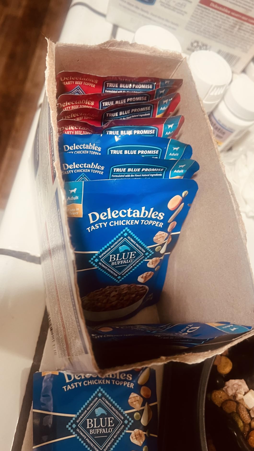 Blue Buffalo Delectables Variety Pack Dog Food Topper, 3 oz, 12 ct customer photo 2