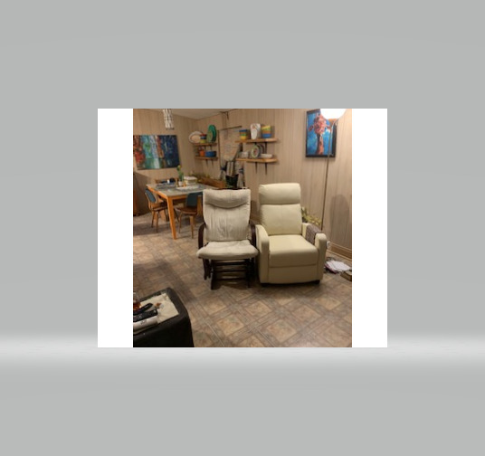 Yaheetech Recliner Chair with 3 Adjustable Angles Living Room Chairs Black customer photo 2