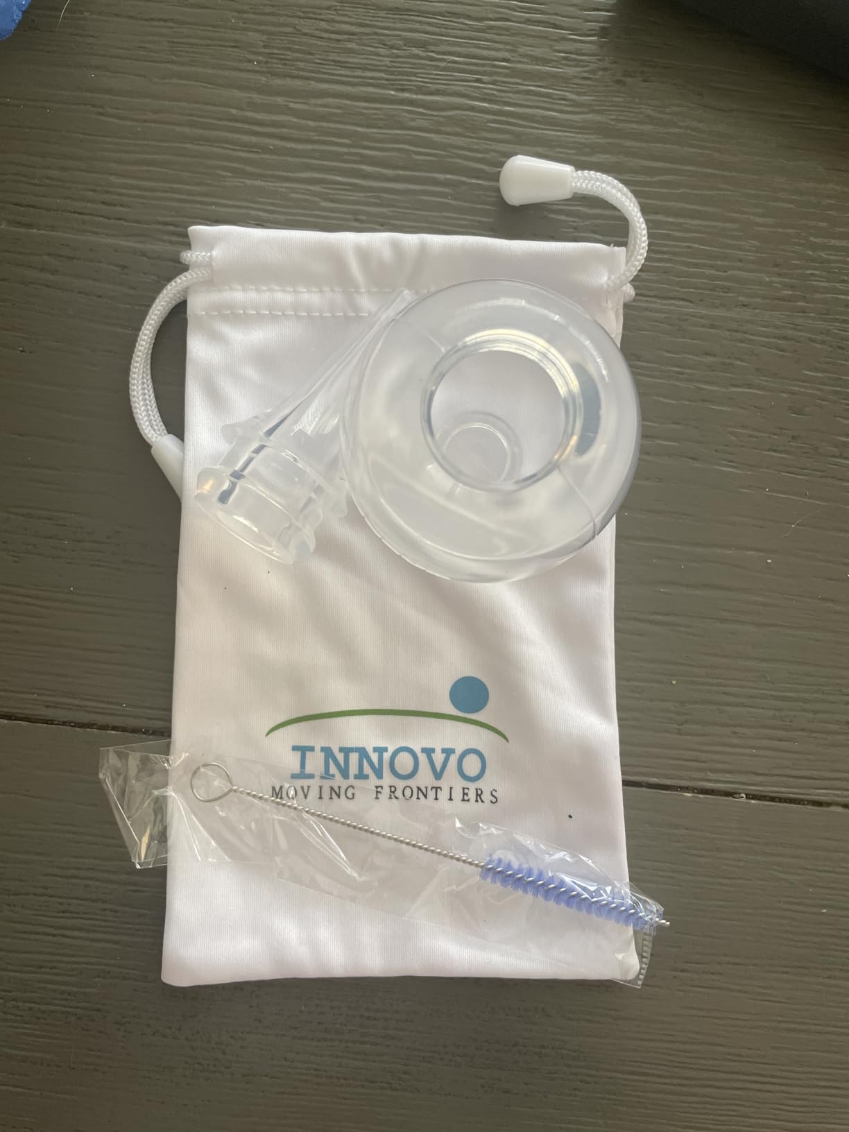 Innovo FSA/HSA Eligible Hospital Grade Silicone Twister Bulb Baby Ear Syringe and Nasal Aspirator, Sucks Snot and Mucus, Cleanable and Reusable, Clear customer photo 2