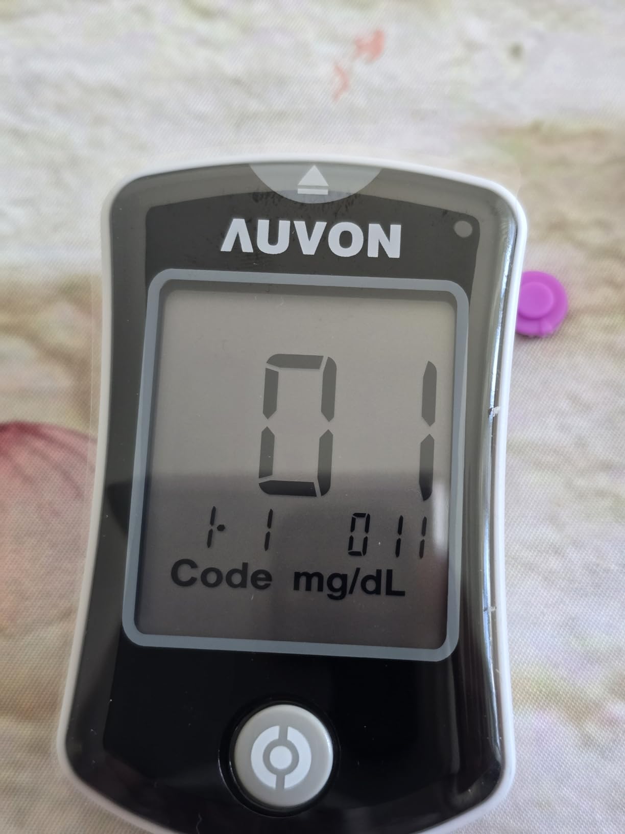 AUVON Blood Glucose Monitor Kit for Accurate Test, 100 Strips, No Coding customer photo 1