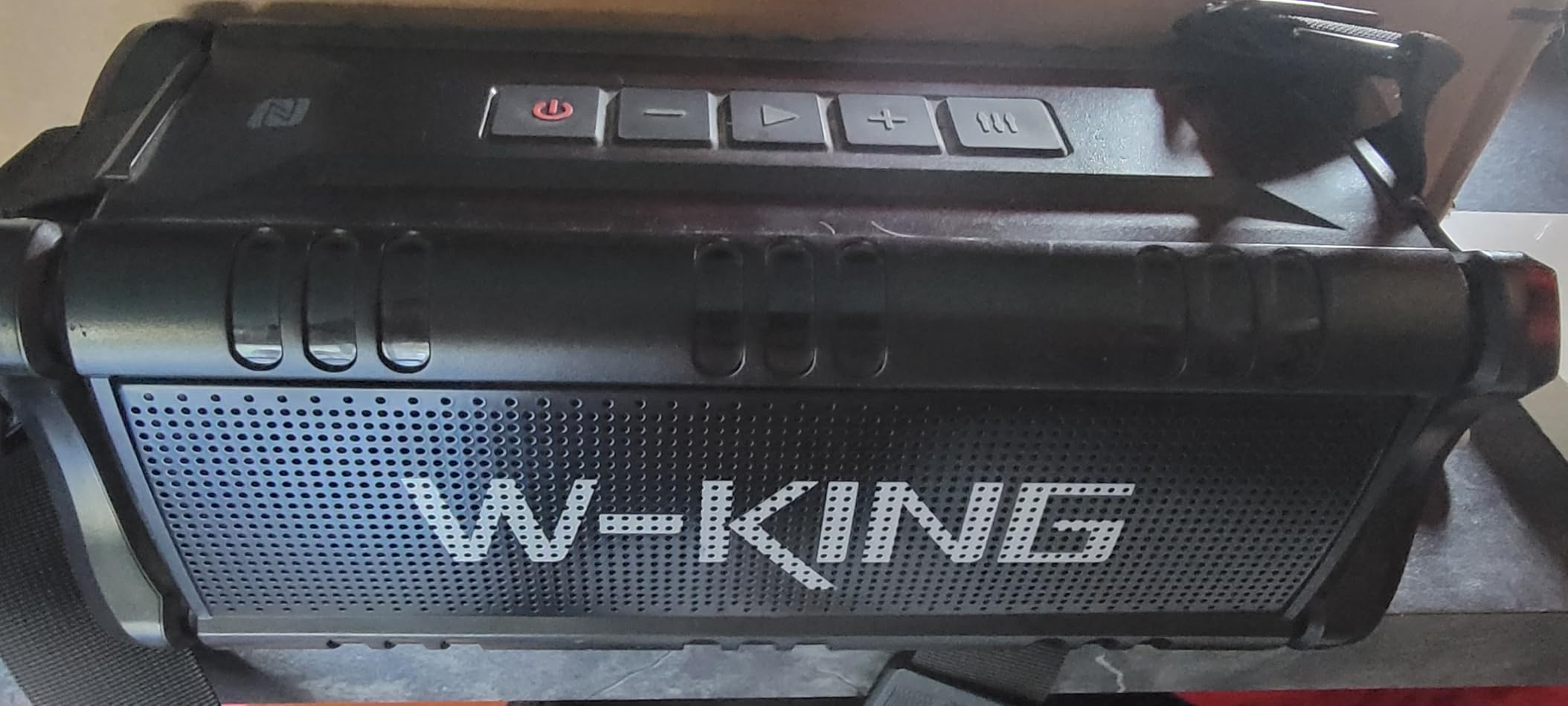 W-KING Bluetooth Speaker, 90W Max Loud IPX6 Waterproof Portable Speaker | 50W Deep Bass/Subwoofer *2/40H/EQ/TF/AUX, 105dB Large Boombox Outdoor Speakers Bluetooth Wireless for Party/Camping/Jobsite customer photo 1