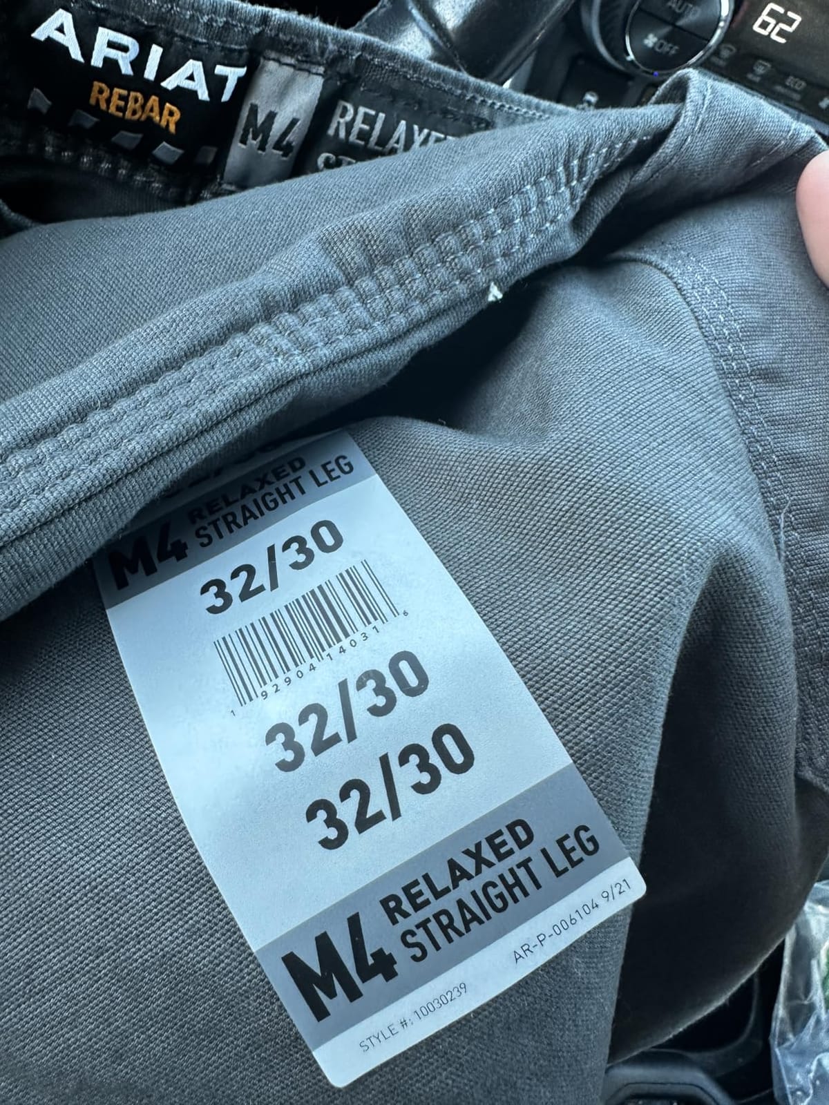 ARIAT Work Rebar M4 Low Rise DuraStretch Made Tough Stackable Straight Leg Pants customer photo 2