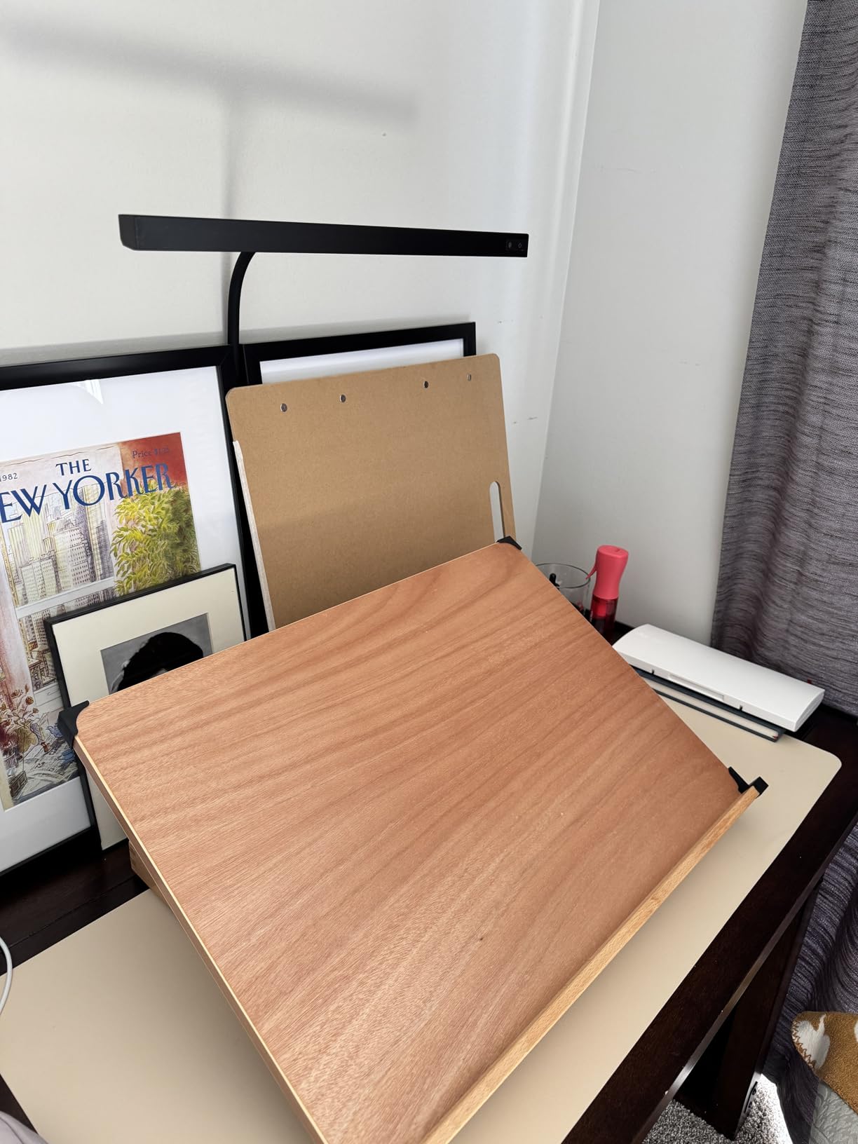 Falling in Art 5 Position Wood Drafting Table Easel Drawing&Sketching Board customer photo 1