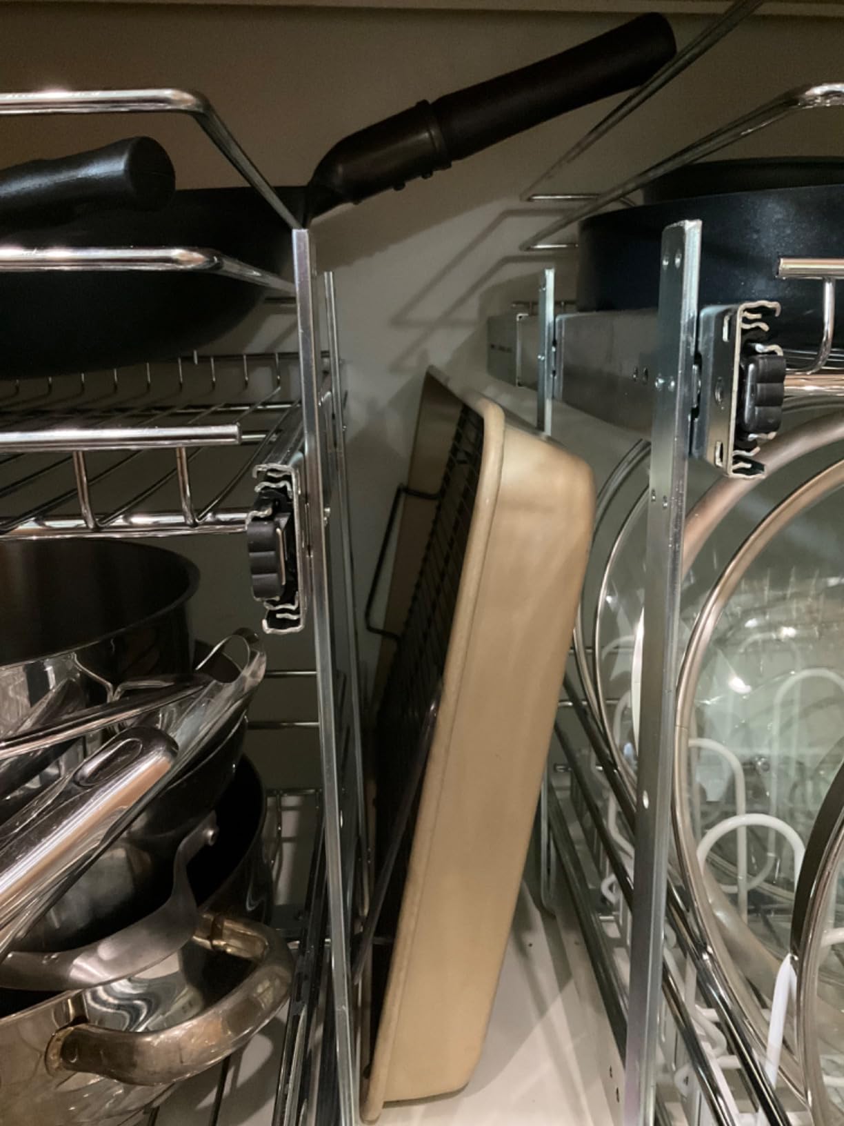 Pullout Organizer for Cabinets, Min Opening Width of 11.5