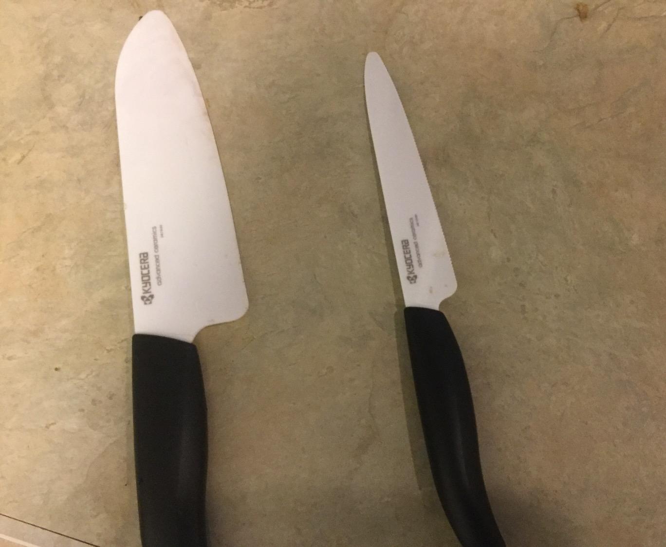 Kyocera Revolution 3pc ceramic knife set, 6