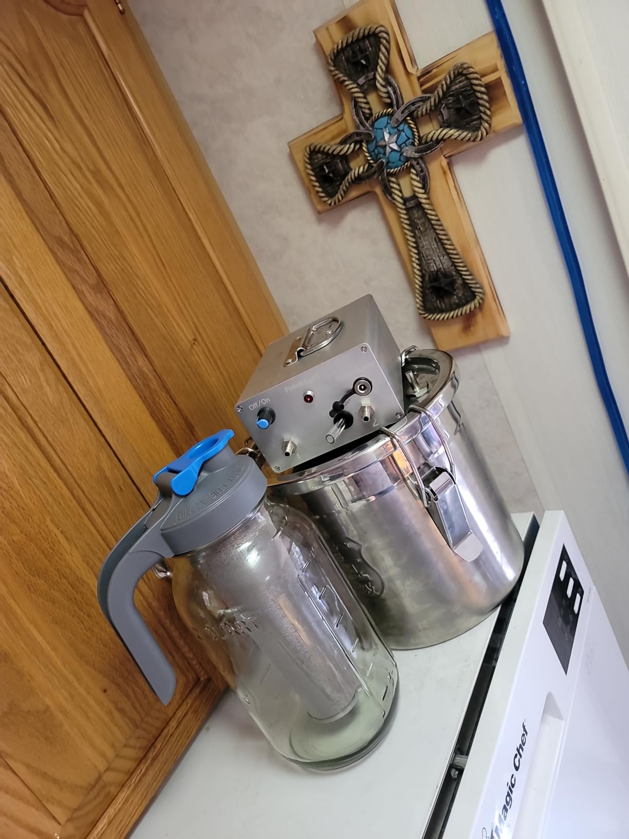 6L Goat Milking Machine, Hantop Rechargeable Pulsation Pump Milker (Pro) customer photo 2