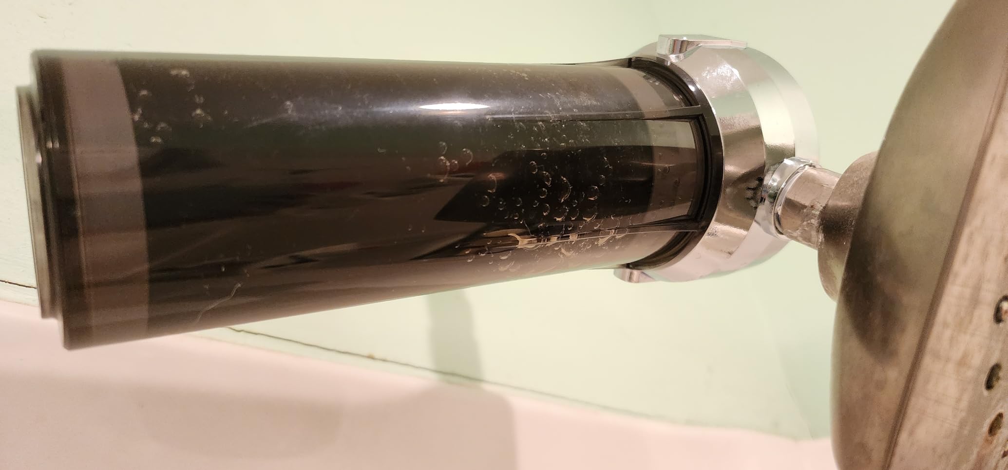 AQUAYOUTH 2.0 Carbon Shower Head Filter System | Removes Chlorine, Heavy Metals, And More | Great For Dry Skin/ Hair, And More | NSF Certified customer photo 2