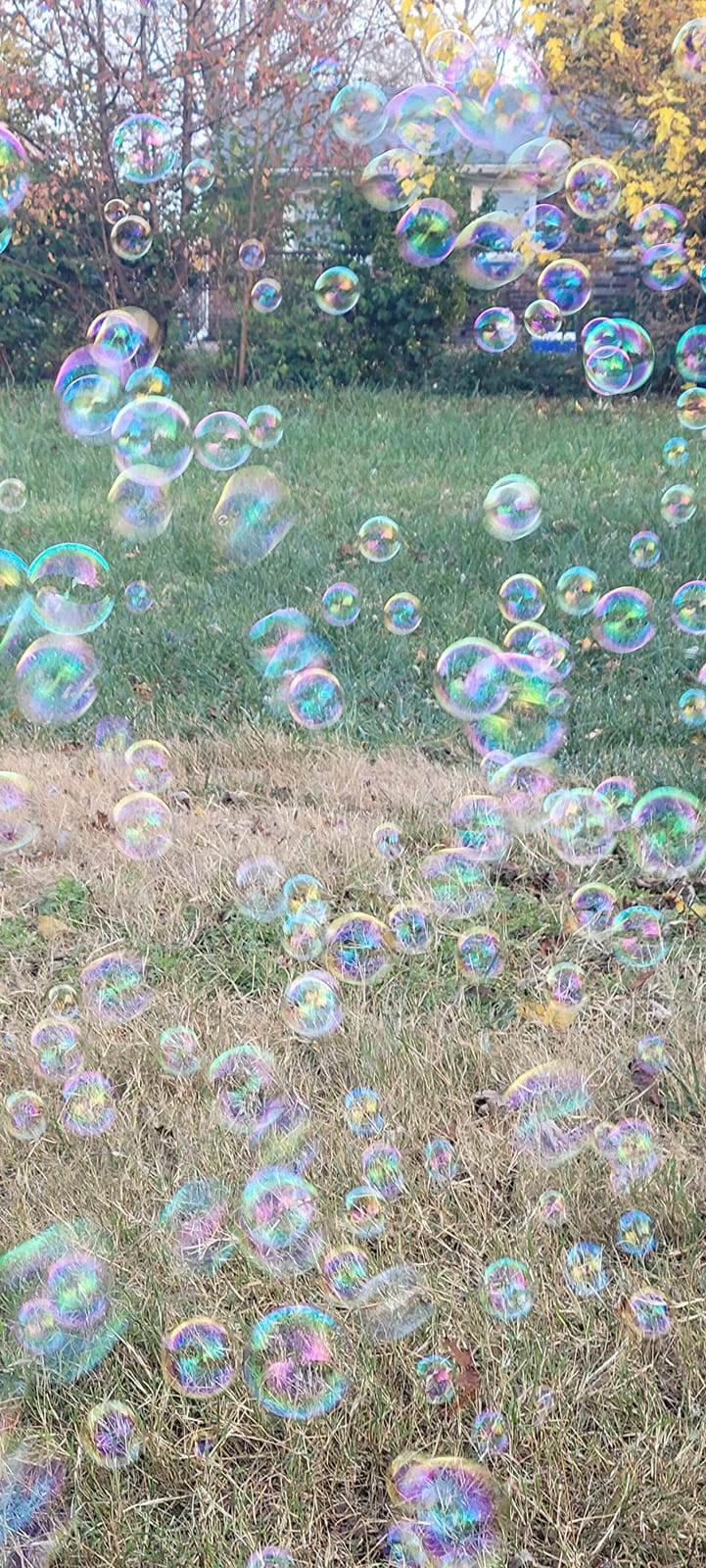 Fansteck Bubble Machine - Automatic Metal Bubble Maker, Portable Bubble Blower with High Output More Than 10000 Bubbles, Plug-in Bubble Toys for Indoor and Outdoor customer photo 2