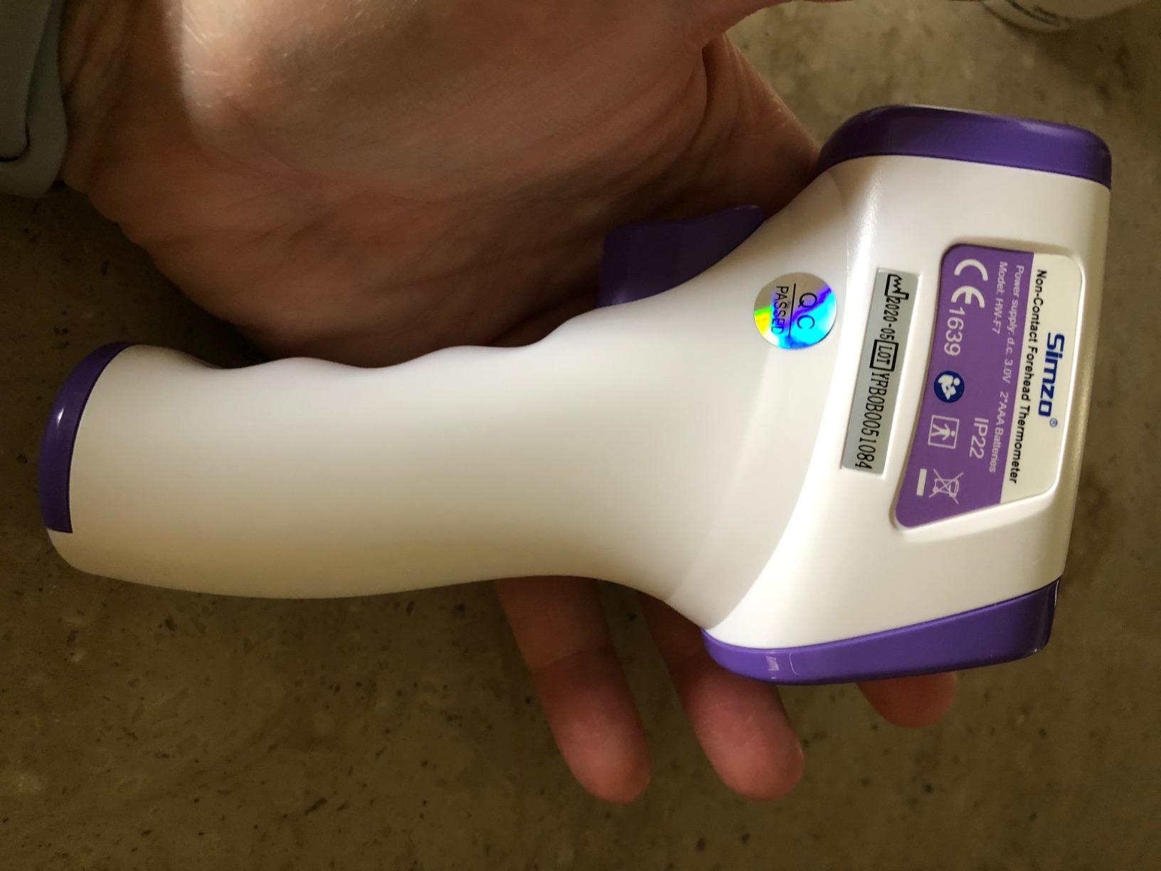 Hotodeal No-Touch Infrared Forehead Thermometer for Adults, Kids & Babies customer photo 2