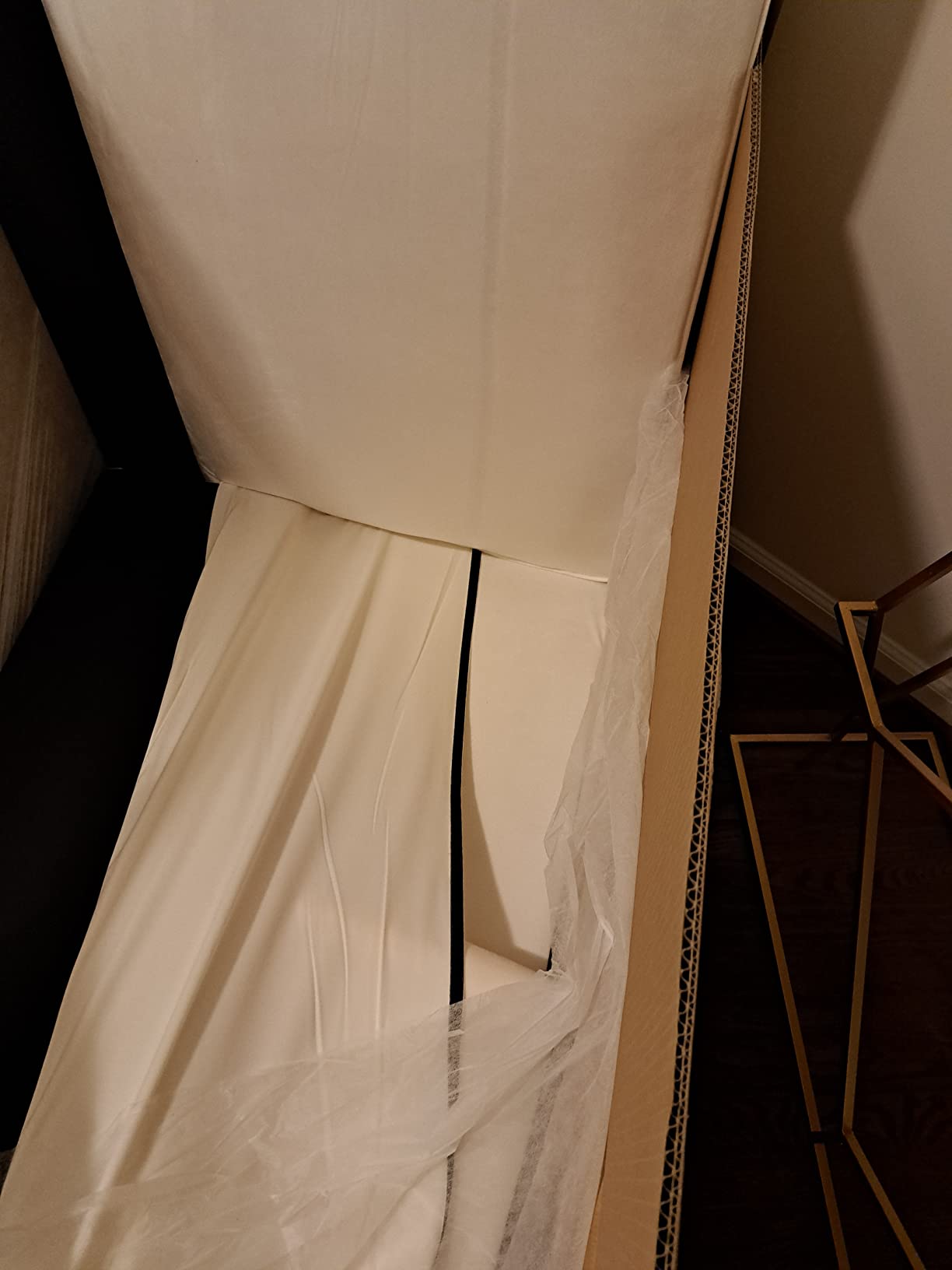 Modway Revive Performance Velvet Sofa, White , 32.5 x 72 x 33.5 customer photo 2