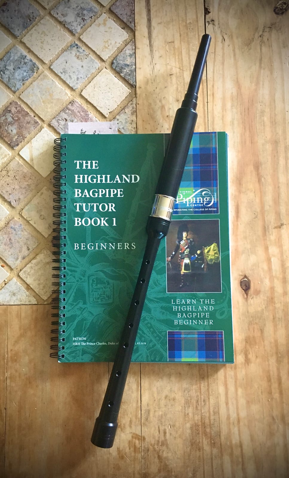 Bagpipe Practice Chanter Bagpipes Tutor Book 2 Reeds customer photo 1