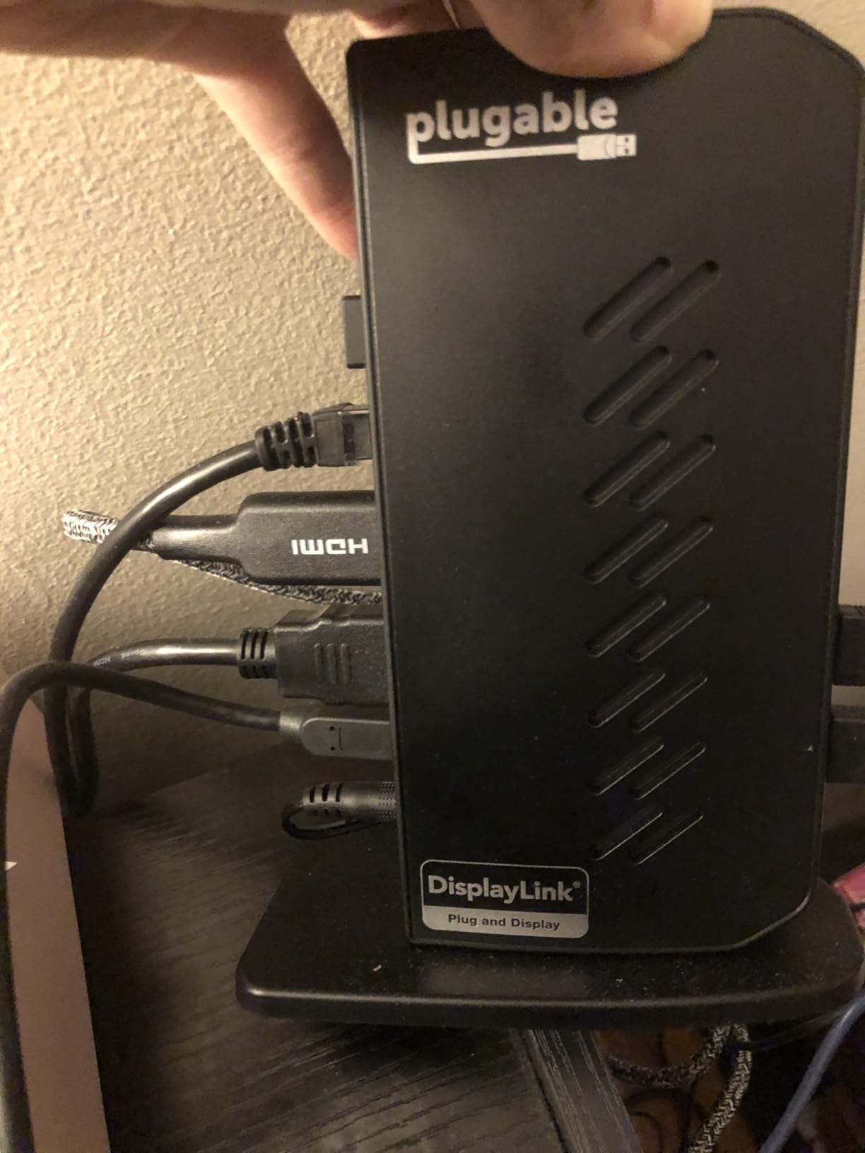 Plugable Dual 1080p HDMI Universal Docking Station for USB-C & USB 3.0 Laptop, 10 Ports, Windows/ChromeOS Plug & Play, macOS Driver Required (UD-3900Z) customer photo 1