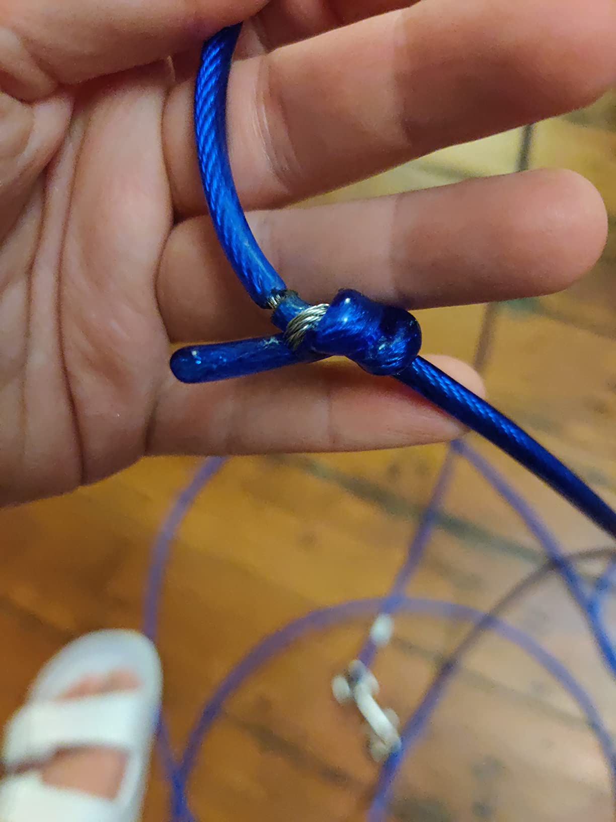 CLKHOWL Dog Stake Tie Out Cable - 16/30