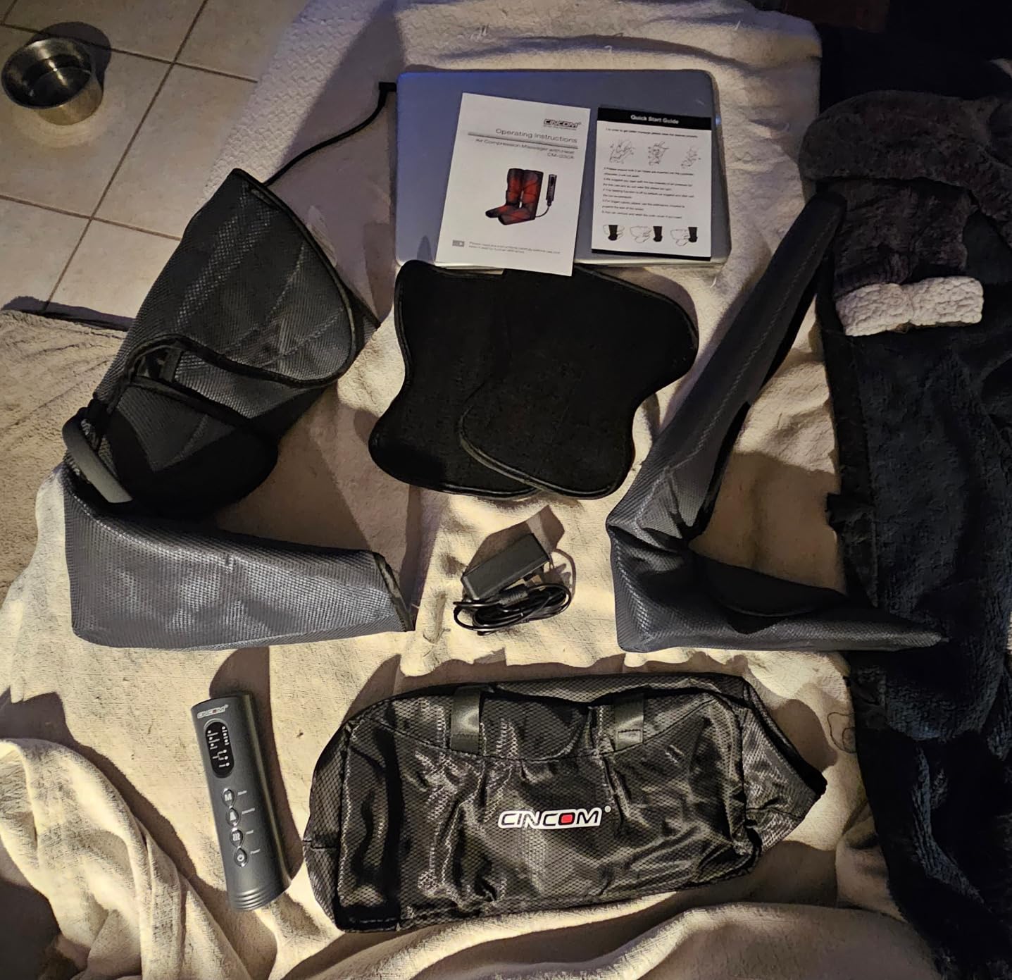 CINCOM Leg Massager with Heat and Air Compression FSA - HSA customer photo 1