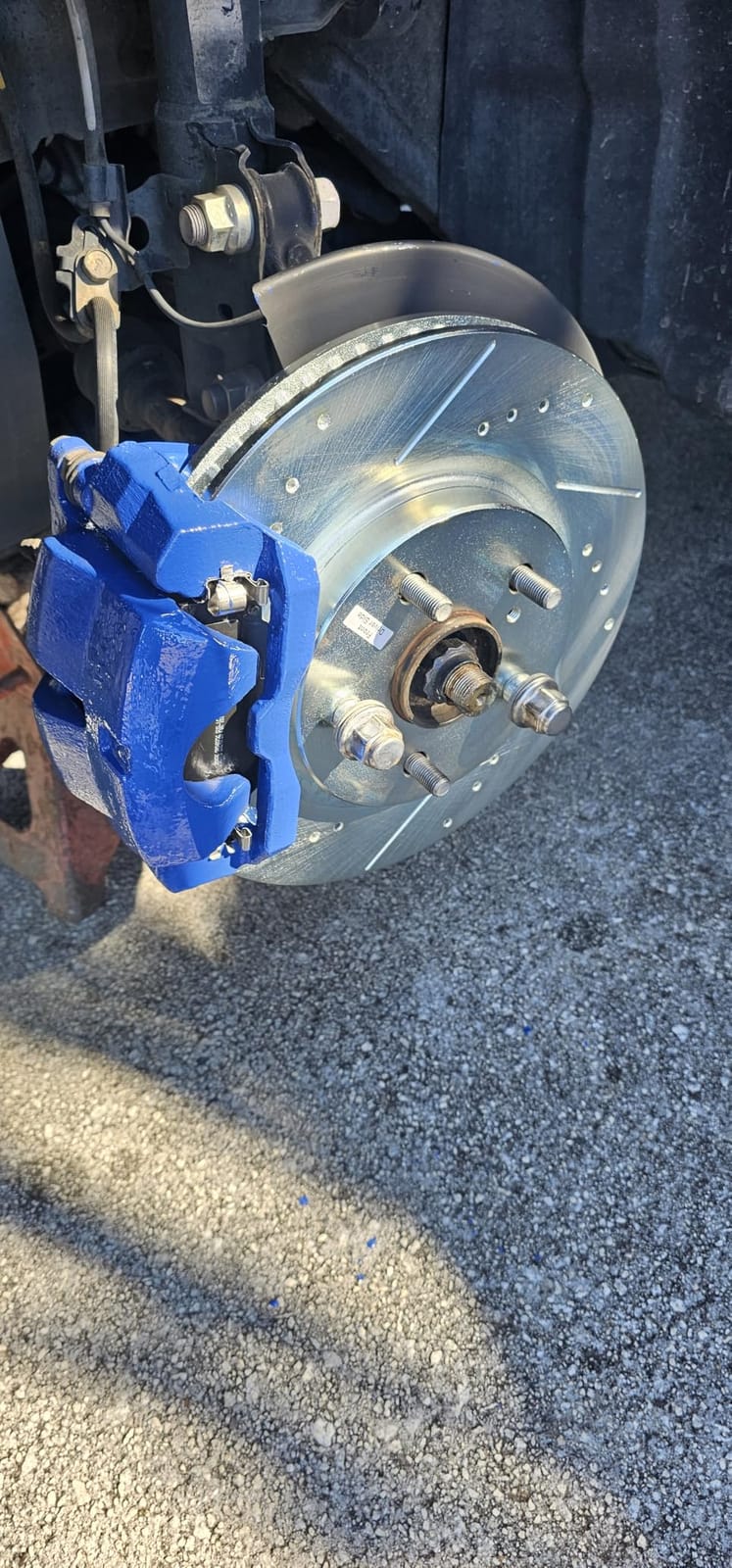 PowerStop Z23 Performance Brake Pad & Rotor Kit Front & Rear K8348 | Toyota RAV4, Toyota Camry, Prius Carbon Fiber Ceramic Brake Pads + Drilled & Slotted Rotors customer photo 2
