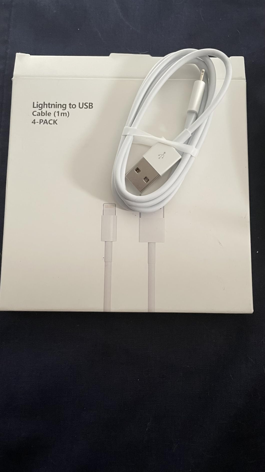 4Pack Original Apple MFi Certified Charger Lightning to USB Charging Cable Cord Compatible iPhone 14/13/12/11 Pro/11/XS MAX/XR/8/7/6s Plus,iPad Pro/Air/Mini,iPod Touch (3.3ft) customer photo 2