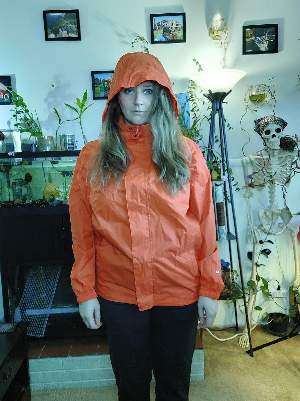 33,000ft Men's Packable Rain Jacket Lightweight Waterproof Golf Raincoat customer photo 1