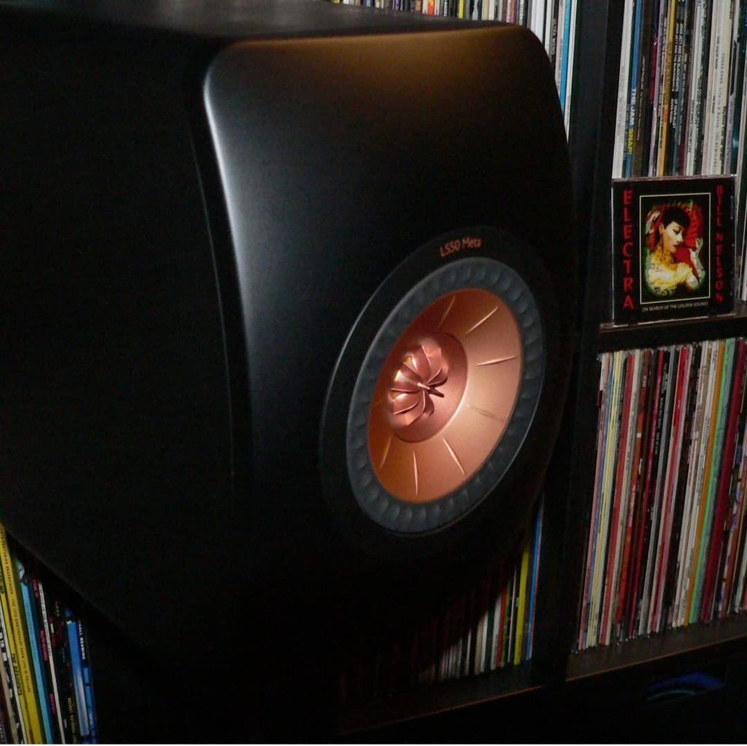 KEF LS50 Meta Bookshelf Speakers (Pair, Carbon Black) - Passive HiFi Audiophile Bookshelf Speaker with Metamaterial Uni-Q Driver customer photo 1