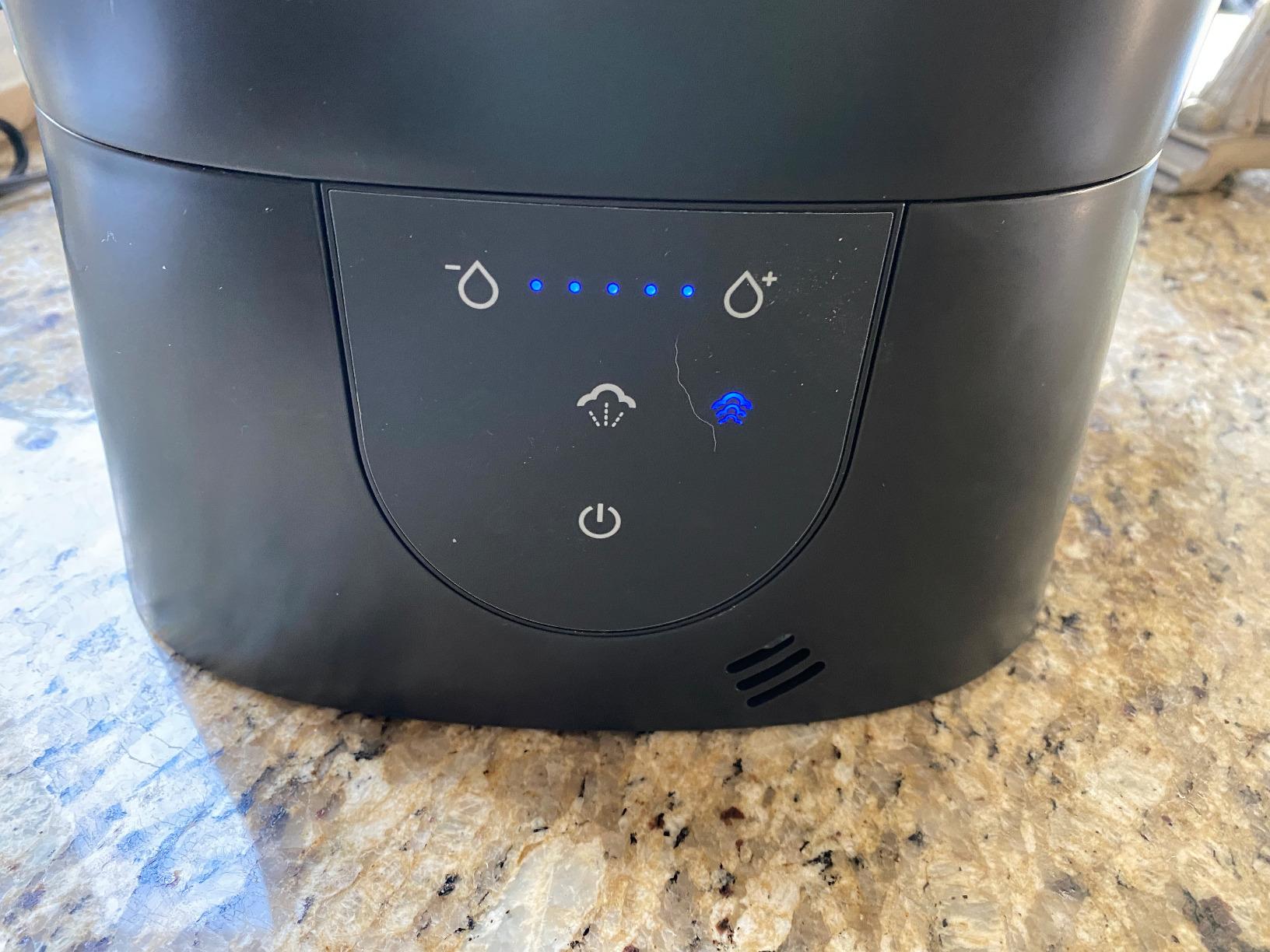 Honeywell Easy-to-Care Filter Free Warm Mist Humidifier, Black customer photo 1