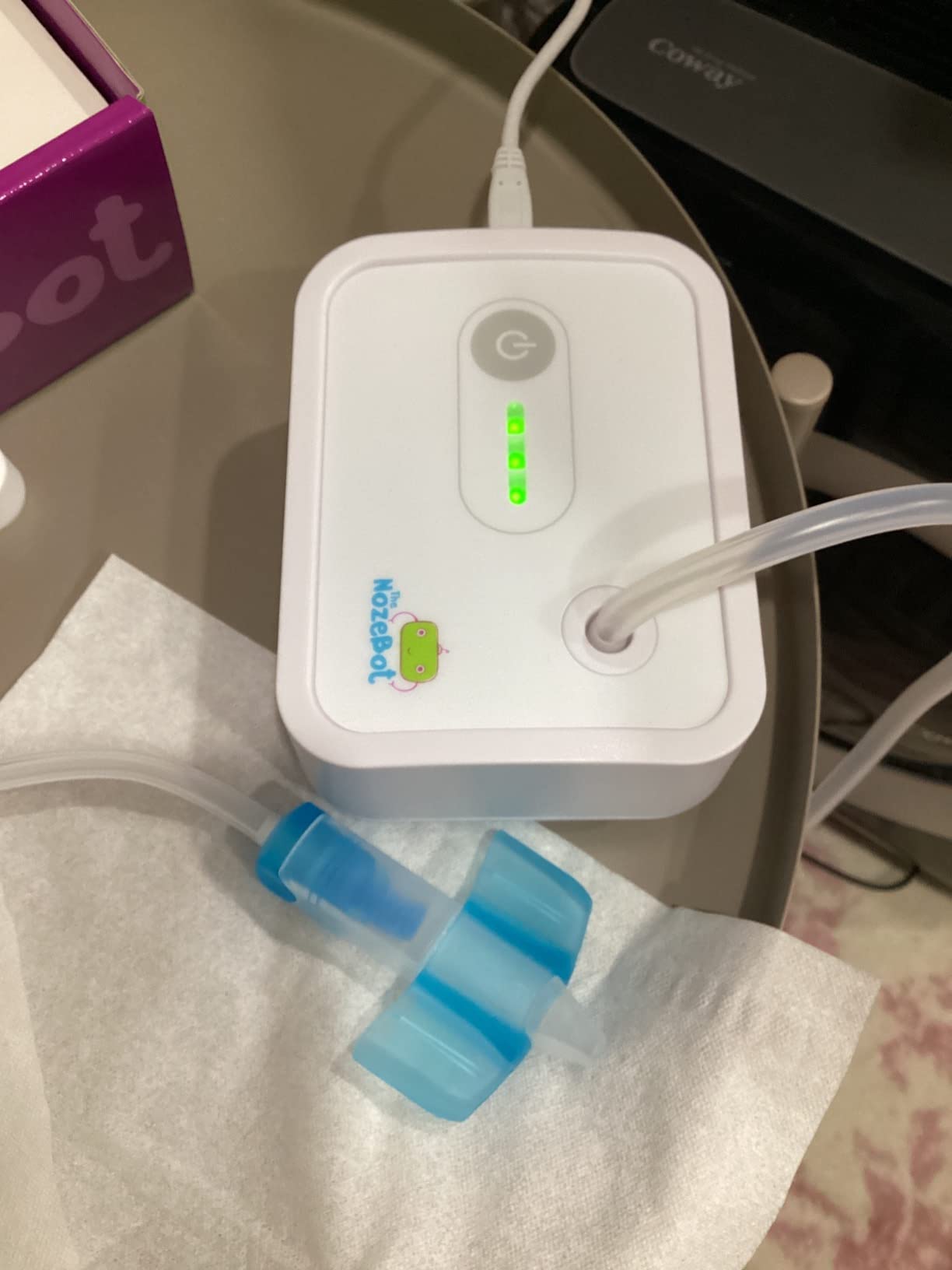 Dr. Noze Best NozeBot Electric Baby Nasal Aspirator customer photo 1