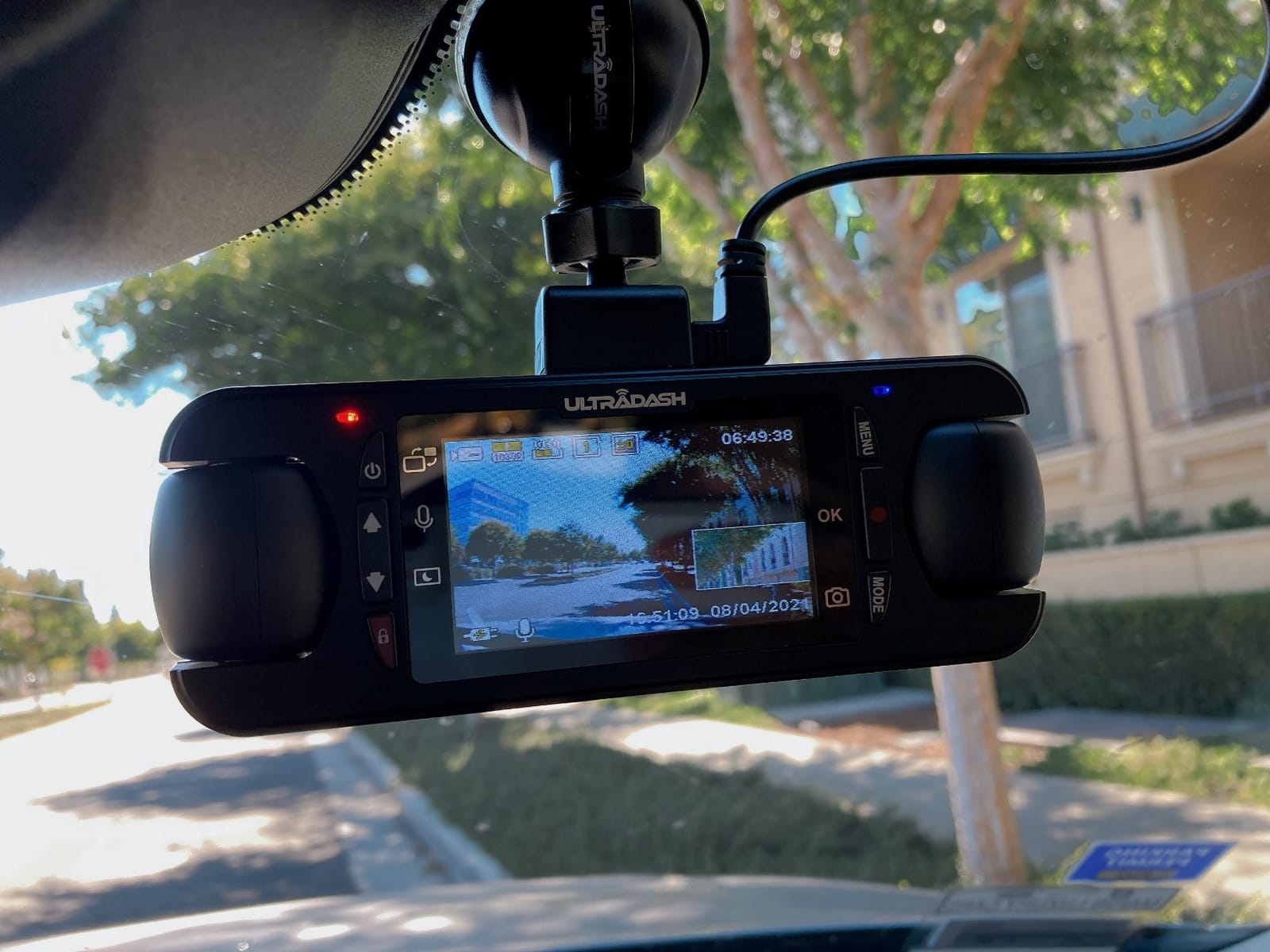 UltraDash Z3+ Standard Edition - Dual Lens Dash Cam 2K 1440P, Telephoto Zoom-in Lens, 140° Wide Angle, 2