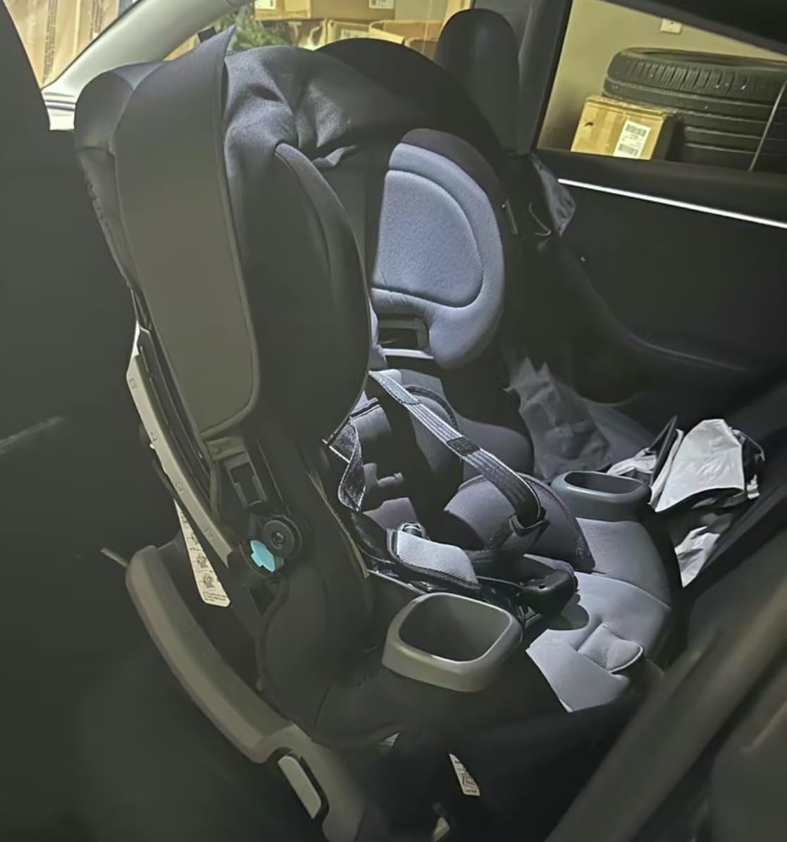 Baby Trend Cover Me™ 4-in-1 Convertible Car Seat, Vespa – Built-in Canopy, 4-Stage Growth System, Plush Comfort Padding, Multi-Position Recline customer photo 2
