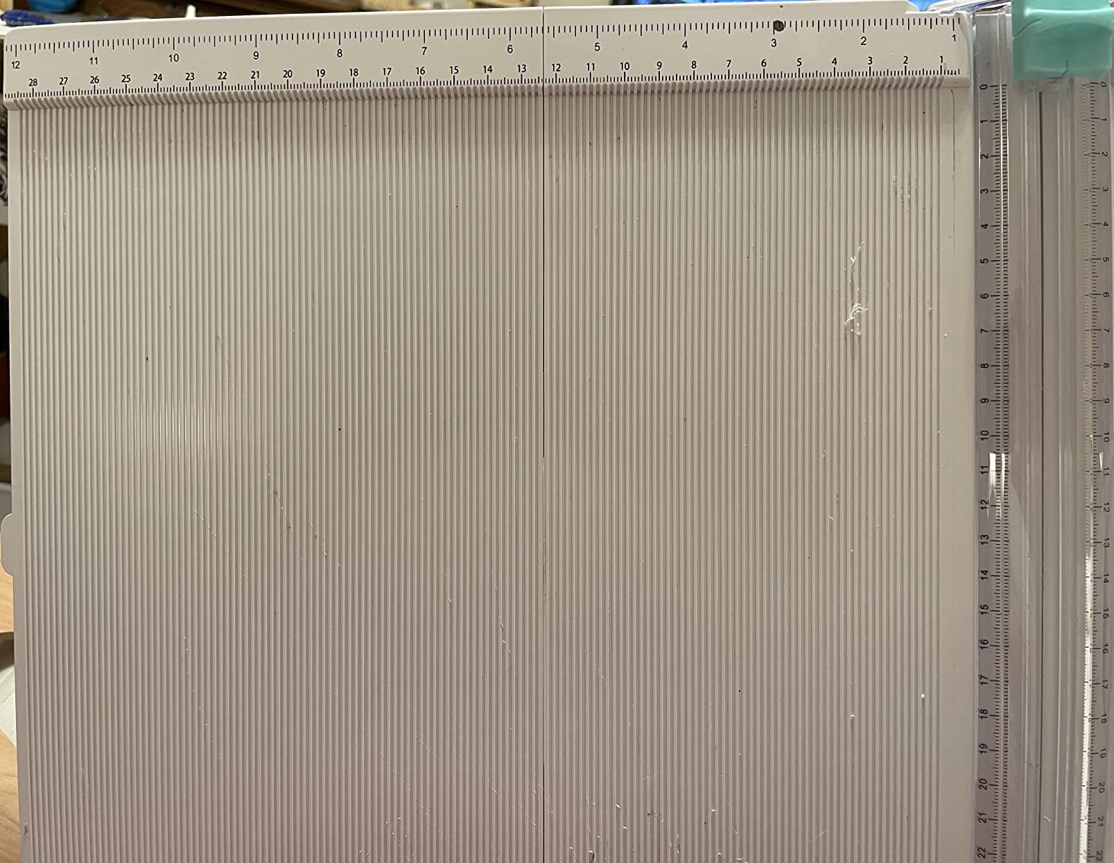 Ecraft Paper trimmer Scoring Board: 12x12 inch craft paper cutter - folding & Scorer for cover of book & Gift box and Photo etc customer photo 1