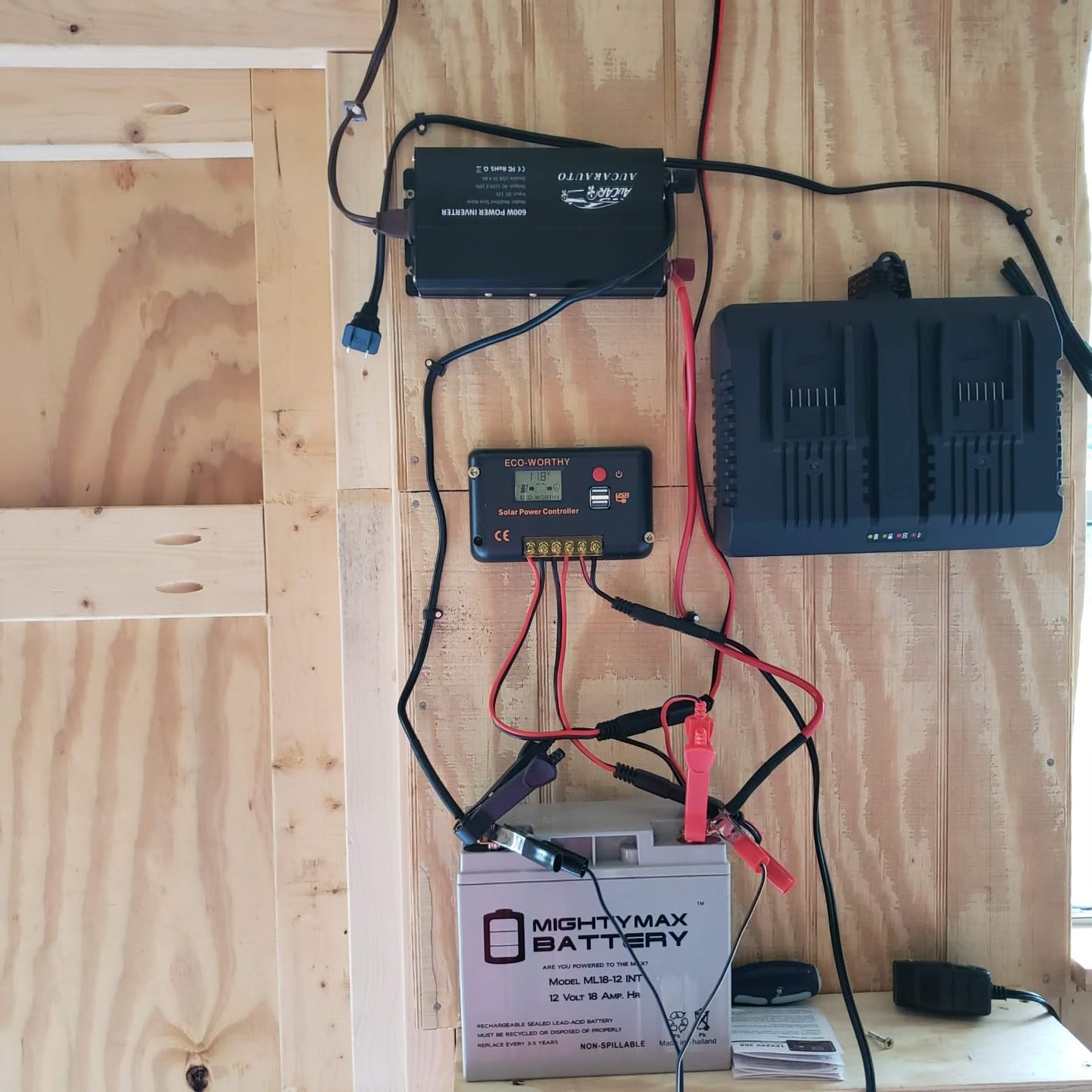 ECO-WORTHY 30A 12/24V PWM Solar Charge Controller with Bluetooth customer photo 2
