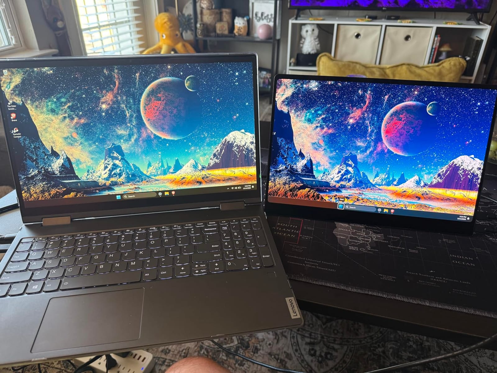 UPERFECT True 4K Portable Monitor QLED, 15.6