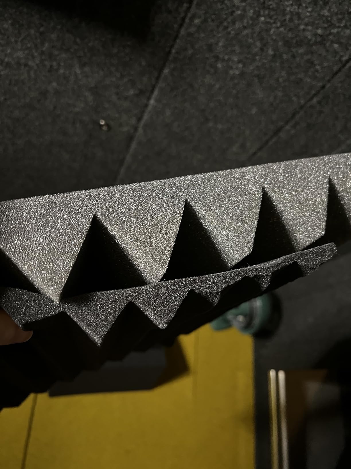 JBER 12 Pack Acoustic Foam Panels, Wedges Sound Proof Foam Panels for Walls customer photo 2