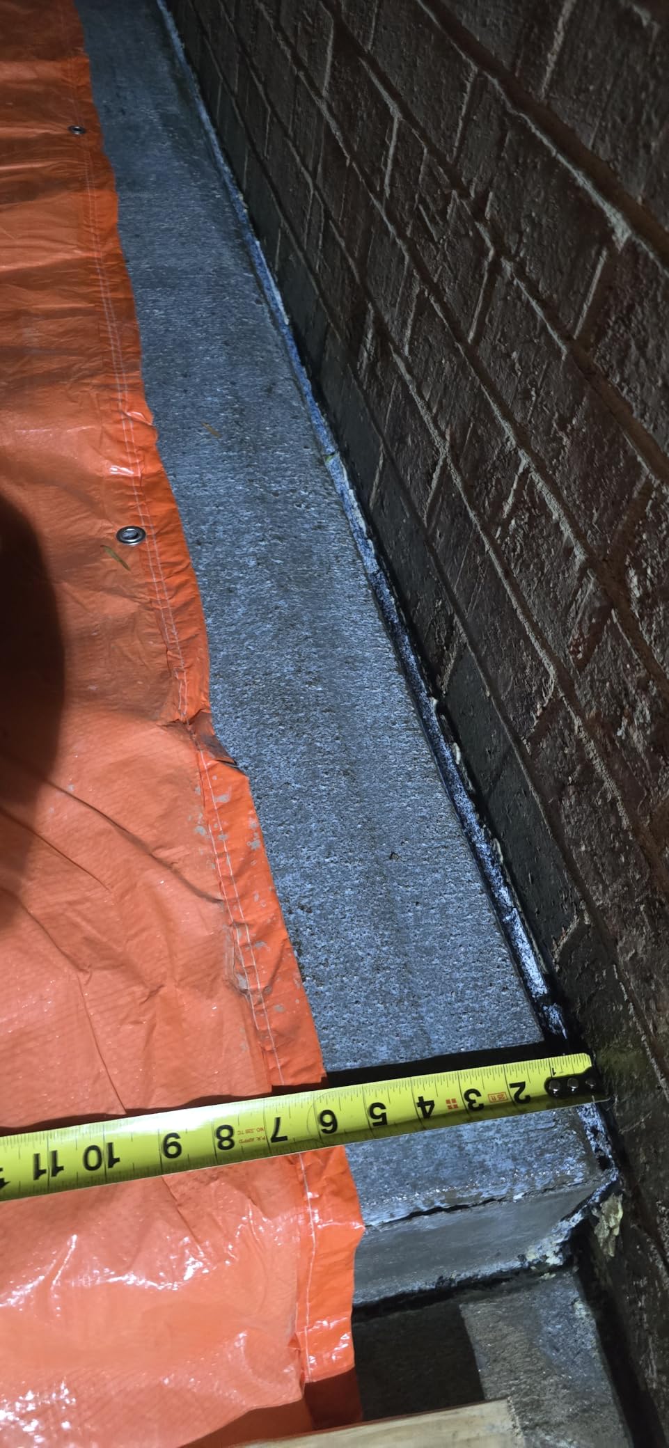 Turtle Life Concrete Curing Blanket 12x24 Feet, Multipurpose Waterproof Construction Insulate Heavy Duty Tarps with Ball Bungee Cords, 3.6mm/0.15inch Thickness, Orange, 1-Package customer photo 1