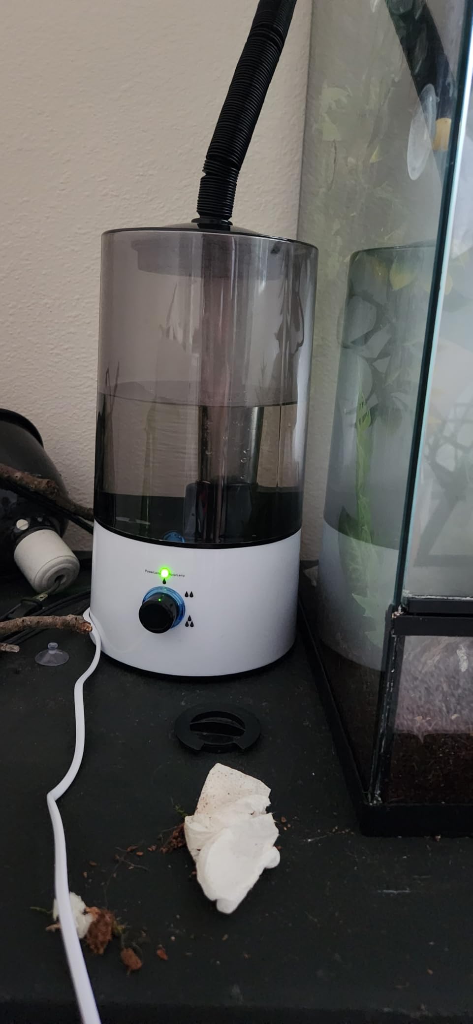 CALIDAKA Reptile Humidifier/Fogger with Extension Tube - 4L Large Tank Suitable for A Variety of Reptiles & Amphibians customer photo 1