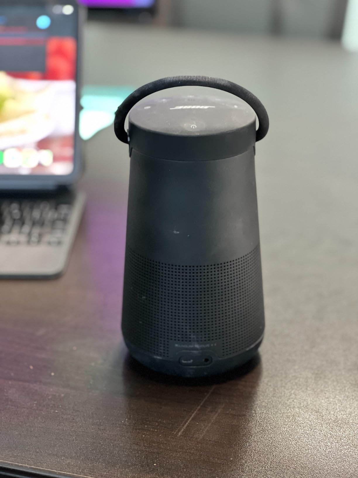 Bose SoundLink Revolve+ (Series II) Bluetooth Speaker, Portable Speaker with Microphone, Wireless and Water Resistant with 360 Degree Sound, Long Lasting Battery and Handle, Black customer photo 2