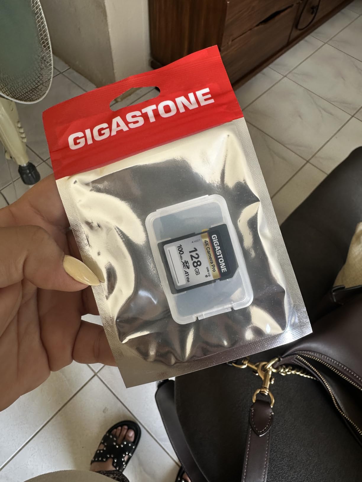 GIGASTONE 128GB SD Card 4K Camera Pro, 150MB/s Read, UHS-I A1 V30 U3 Class 10 SDXC customer photo 1
