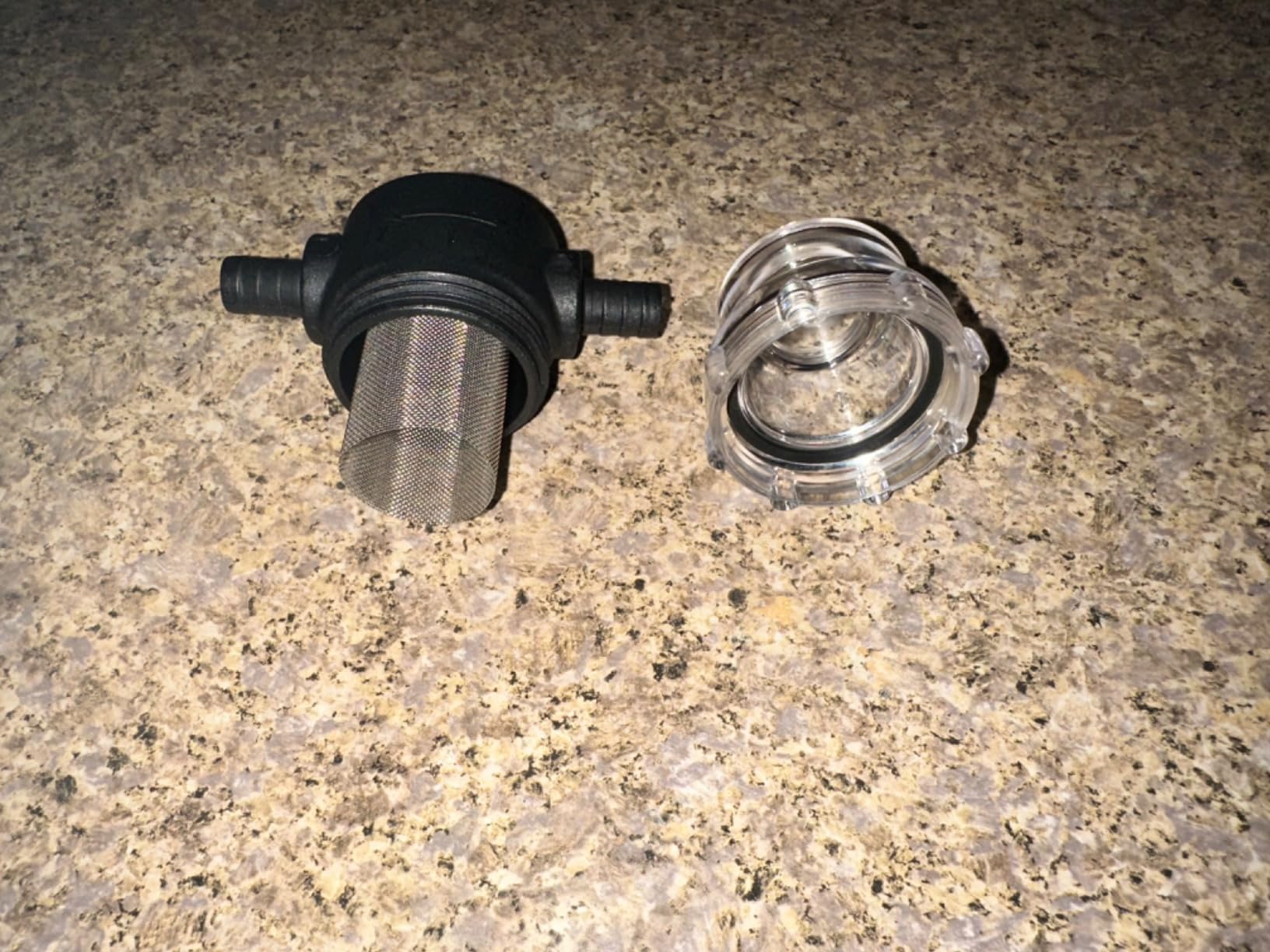 1 Piece Water Pump Strainer 3/8 ID Hose Barb with Mesh Filter Screen customer photo 1