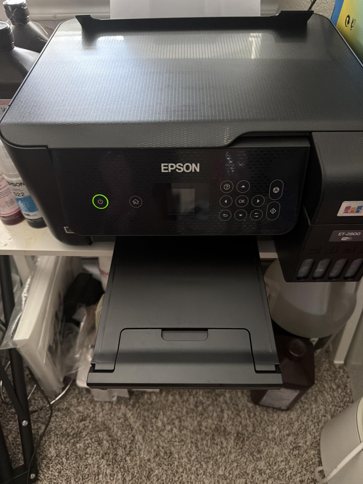Epson EcoTank ET-2800 Wireless Color All-in-One Supertank Printer - Black customer photo 1