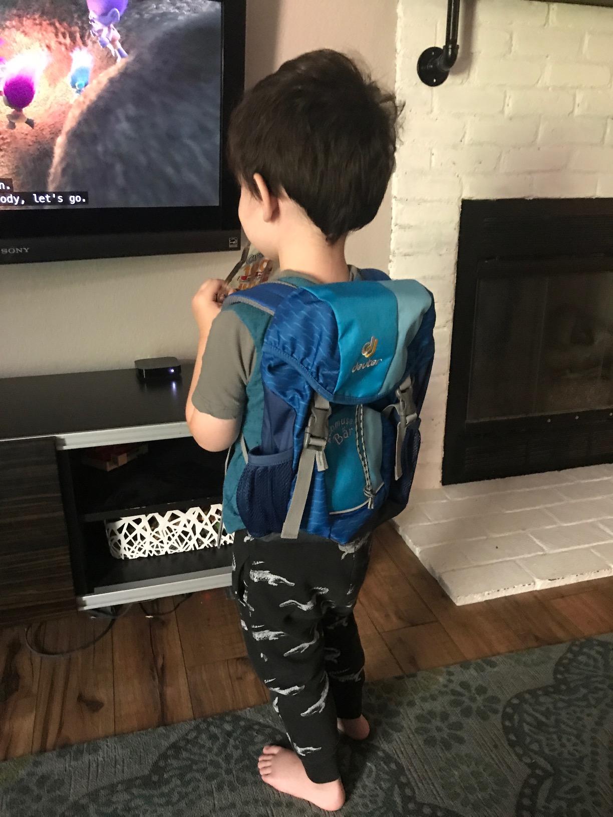 Deuter Schmusebar Kid's Drawstring Backpack I Daypack, Rucksack for School and Day Hiking I Ages 3+ Up customer photo 1