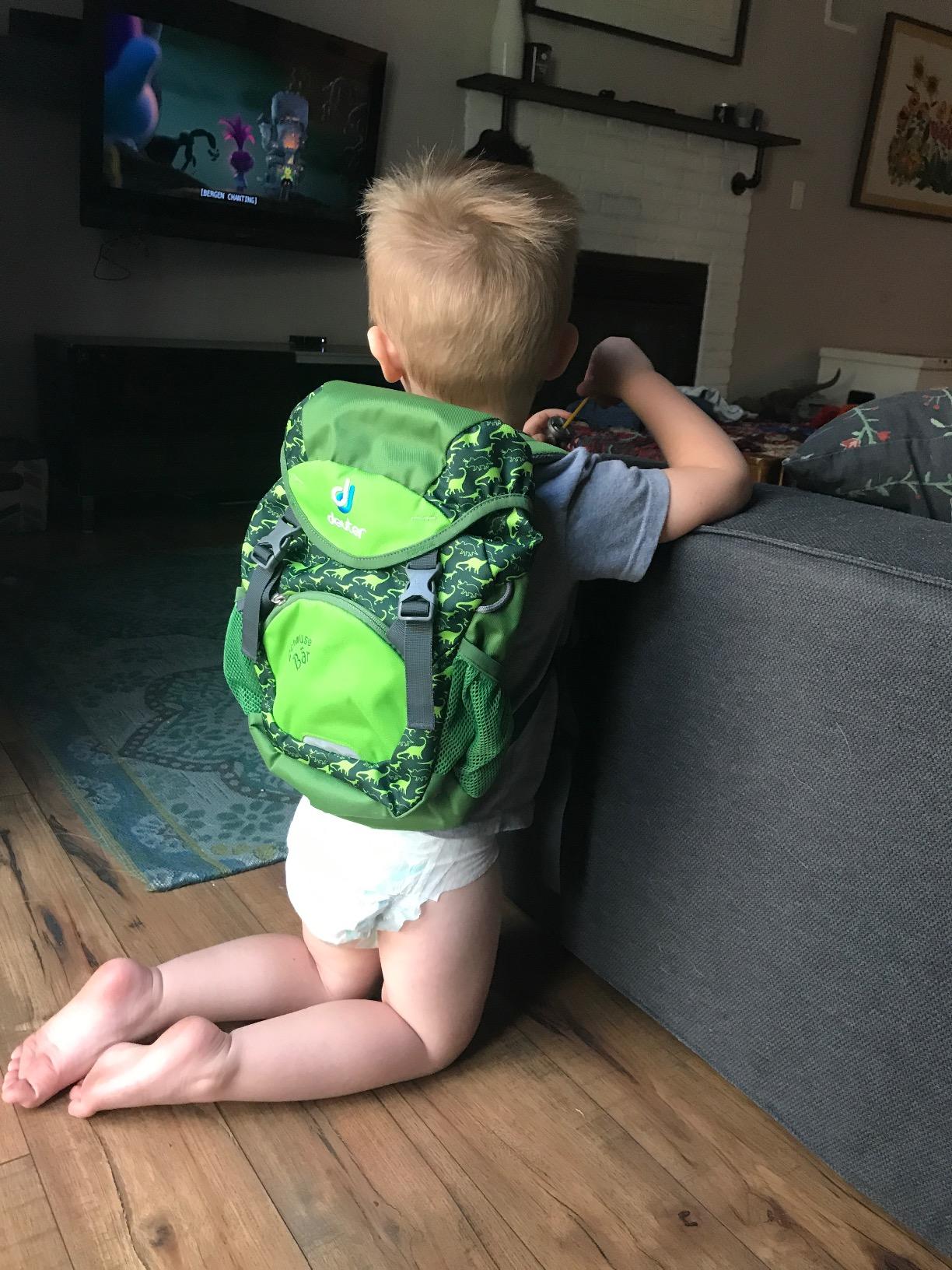 Deuter Schmusebar Kid's Drawstring Backpack I Daypack, Rucksack for School and Day Hiking I Ages 3+ Up customer photo 2
