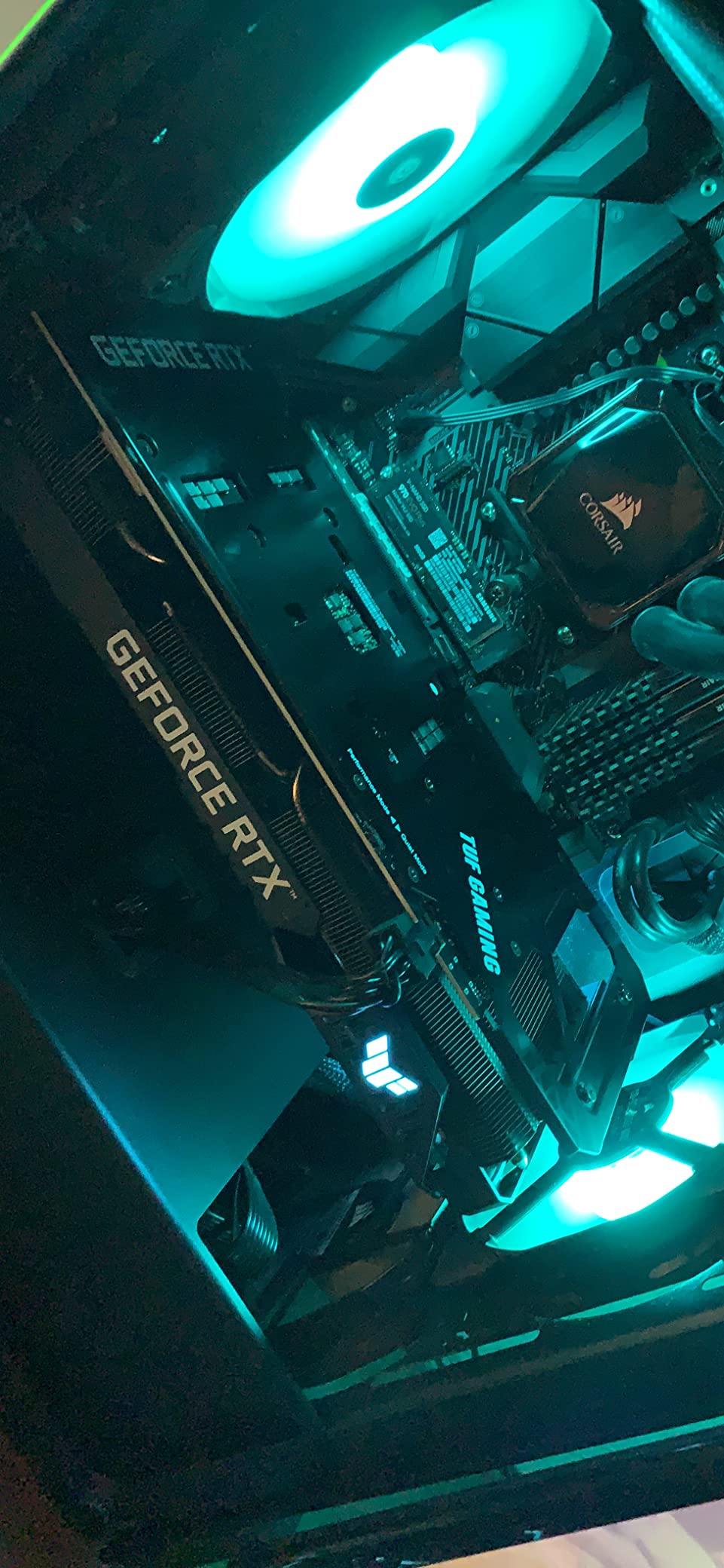 ASUS TUF Gaming NVIDIA GeForce RTX 3060 V2 OC Edition Graphics Card (PCIe 4.0, 12GB GDDR6, HDMI 2.1, DisplayPort 1.4a, Dual Ball Fan Bearings, Military-Grade Certification, GPU Tweak II) customer photo 2