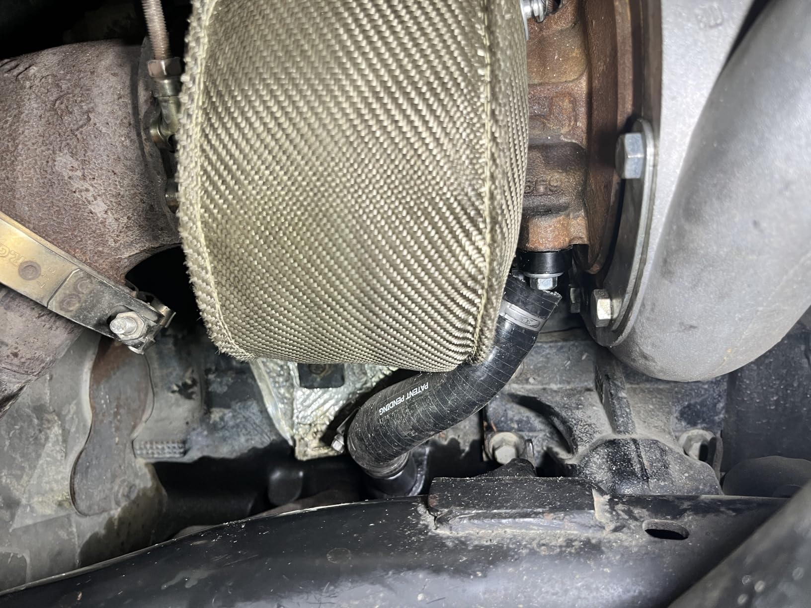 FireShield T4 Titanium Turbo Blanket T4 Cover Turbocharger Heat Shield Cover Fastener Springs for T4 customer photo 1